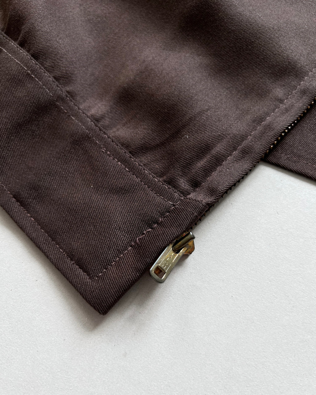 1960S MR.2PLY BROWN DOUBLE POCKET WORK JACKET (L)