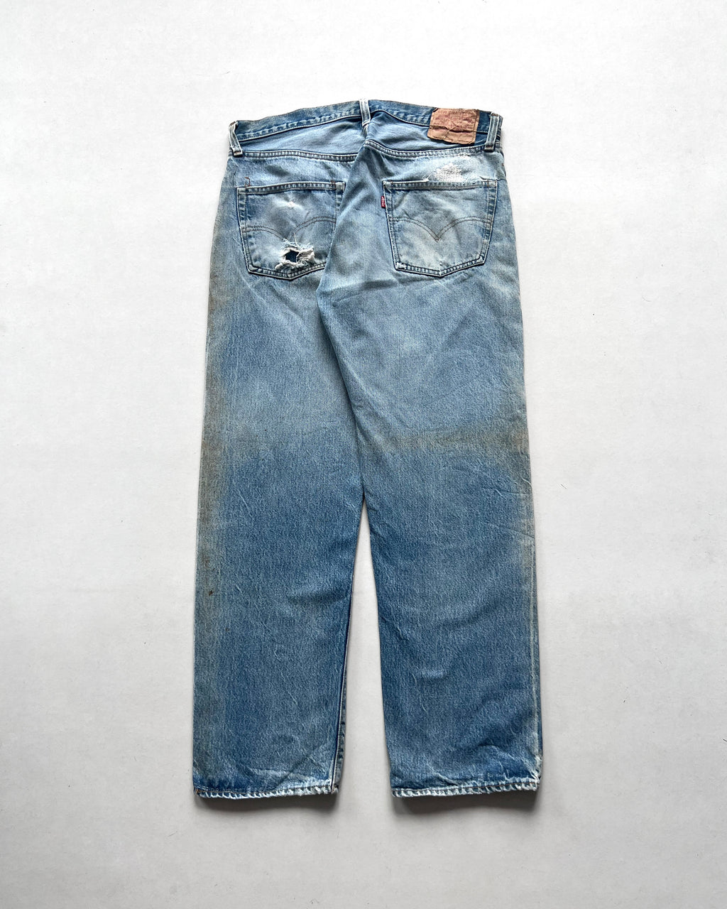 1970S LEVI'S 501 REDLINE SELVEDGE JEANS (35)