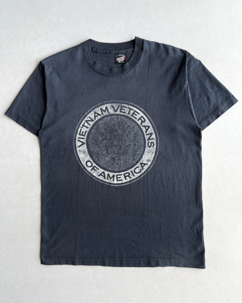 1990S 'VIETNAM VETERAN OF AMERICA' SINGLE STITCH TEE (L)