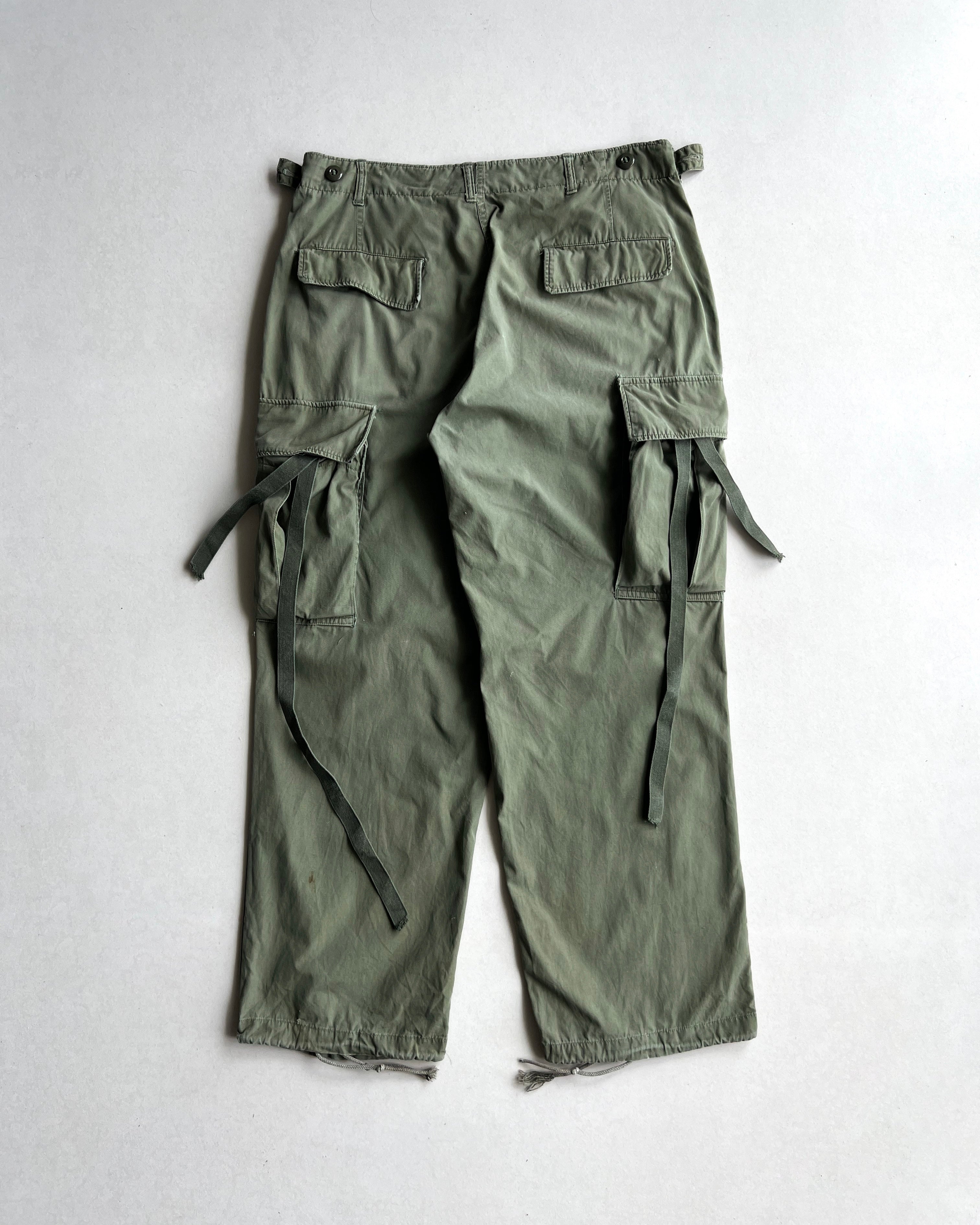 1960S POPLIN OG107 US ARMY JUNGLE CARGO (30-33)