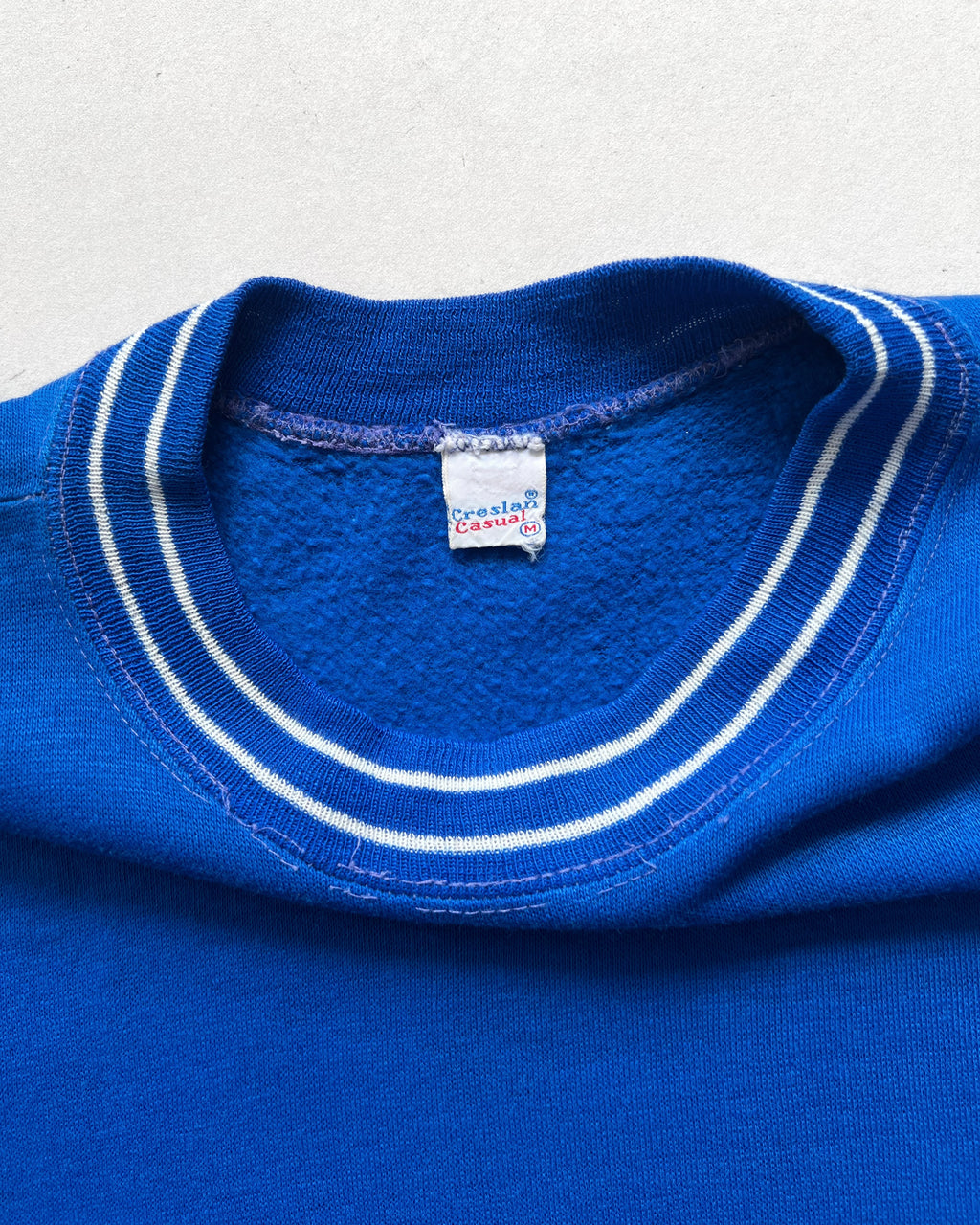 1970S CRESLAN SHORTSLEEVES SWEATSHIRT (M)