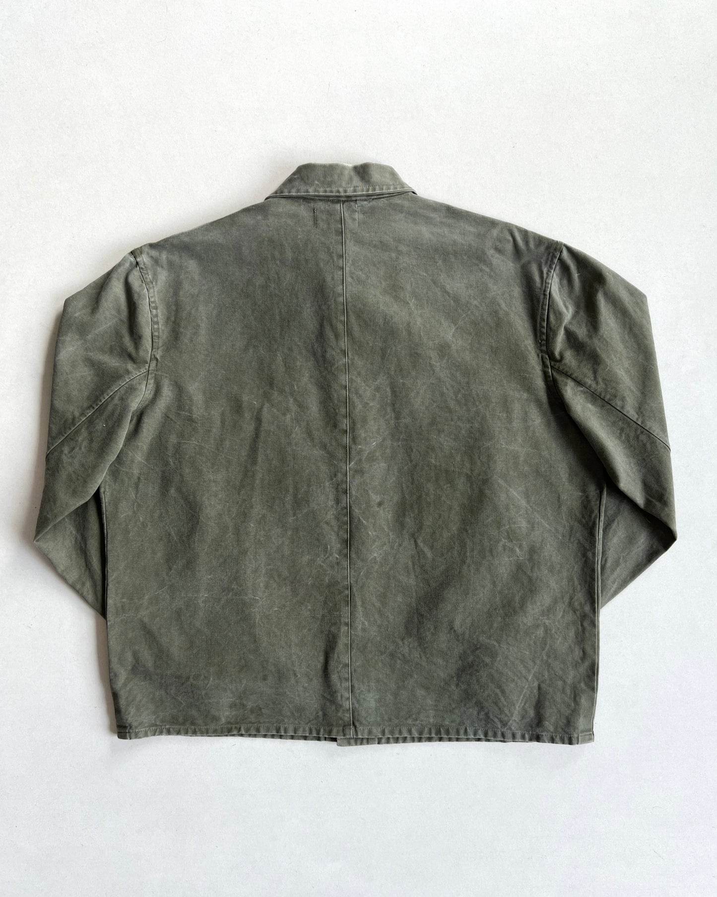 1950S EUROPE MILITARY DOUBLE POCKET JACKET (L)