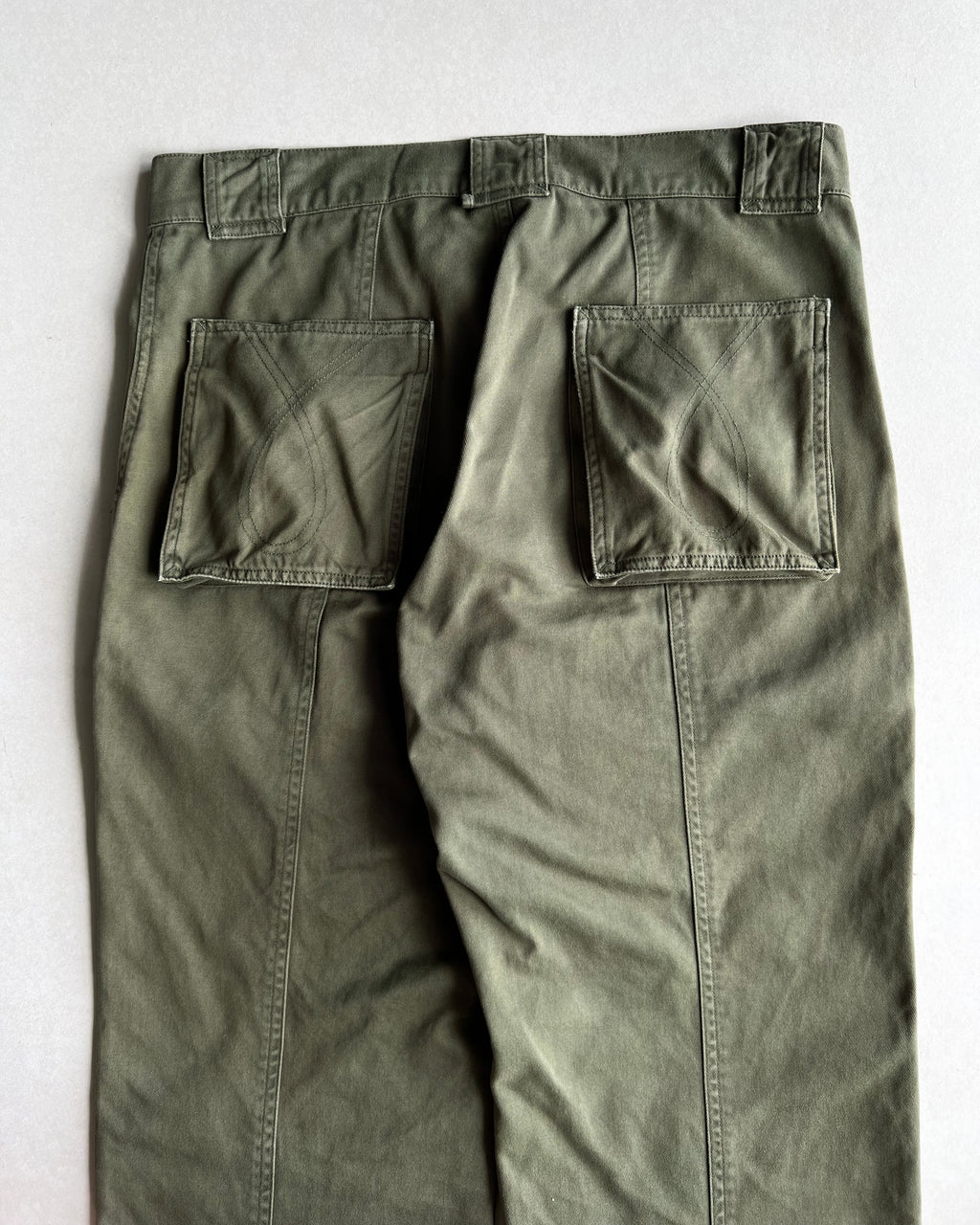 2000S FADED TSUMORI CHISATO 3D POCKET CARGO TROUSERS (34X30)