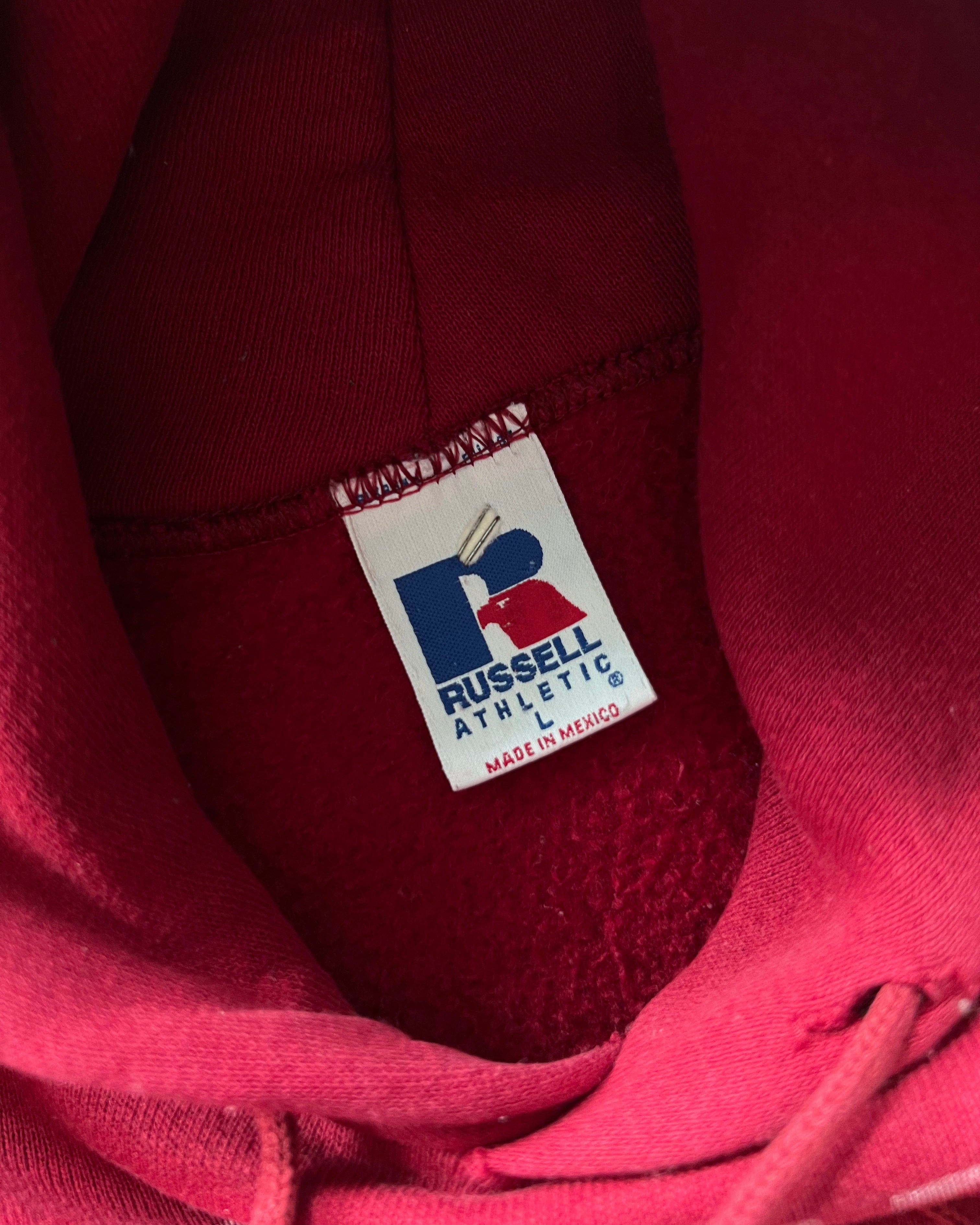 1990S RUSSELL 'MICHIGAN STATE UNIVERSITY' HOODIE (L)