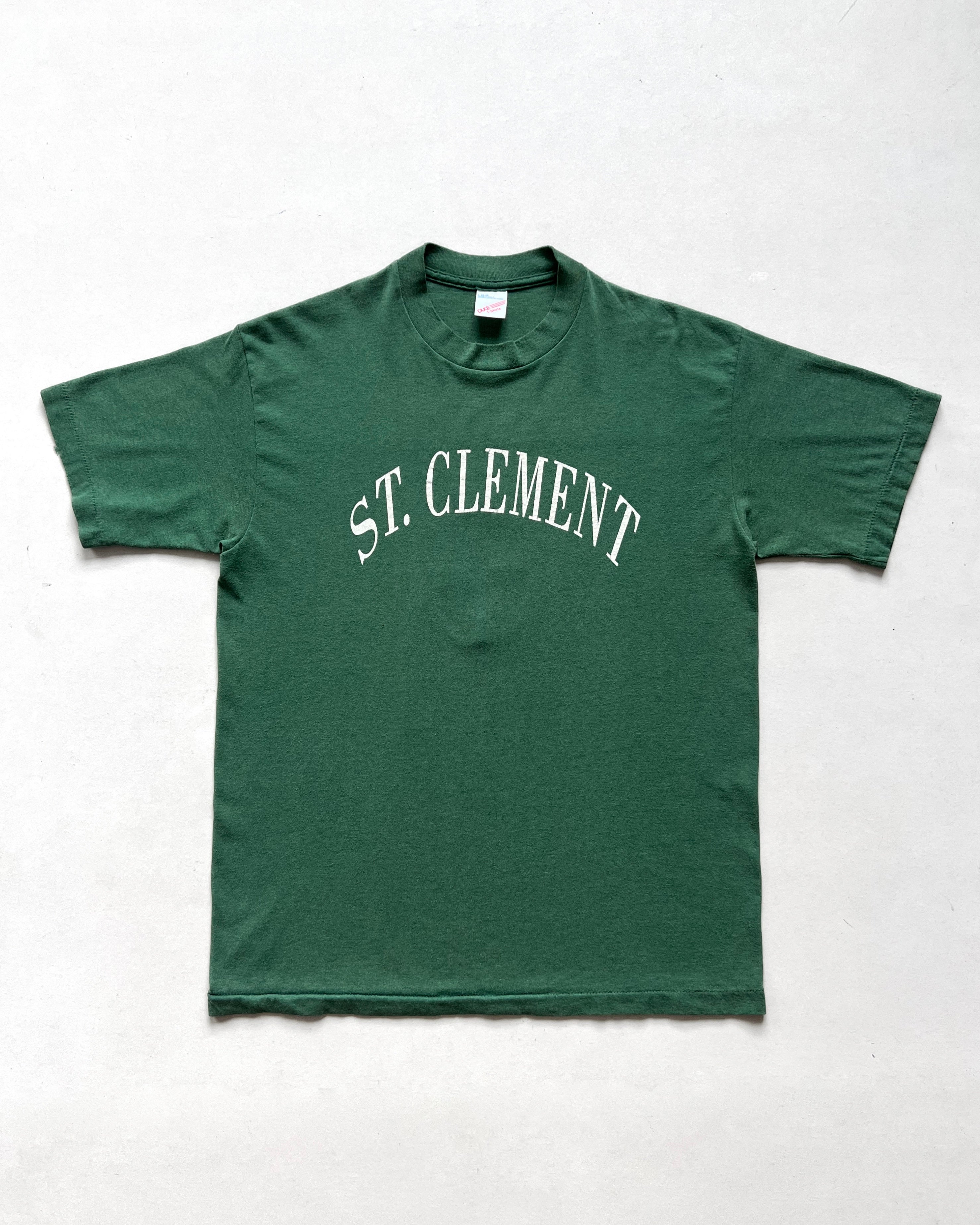 1980S 'ST. CLEMENT' SINGLE STITCH TEE (L)