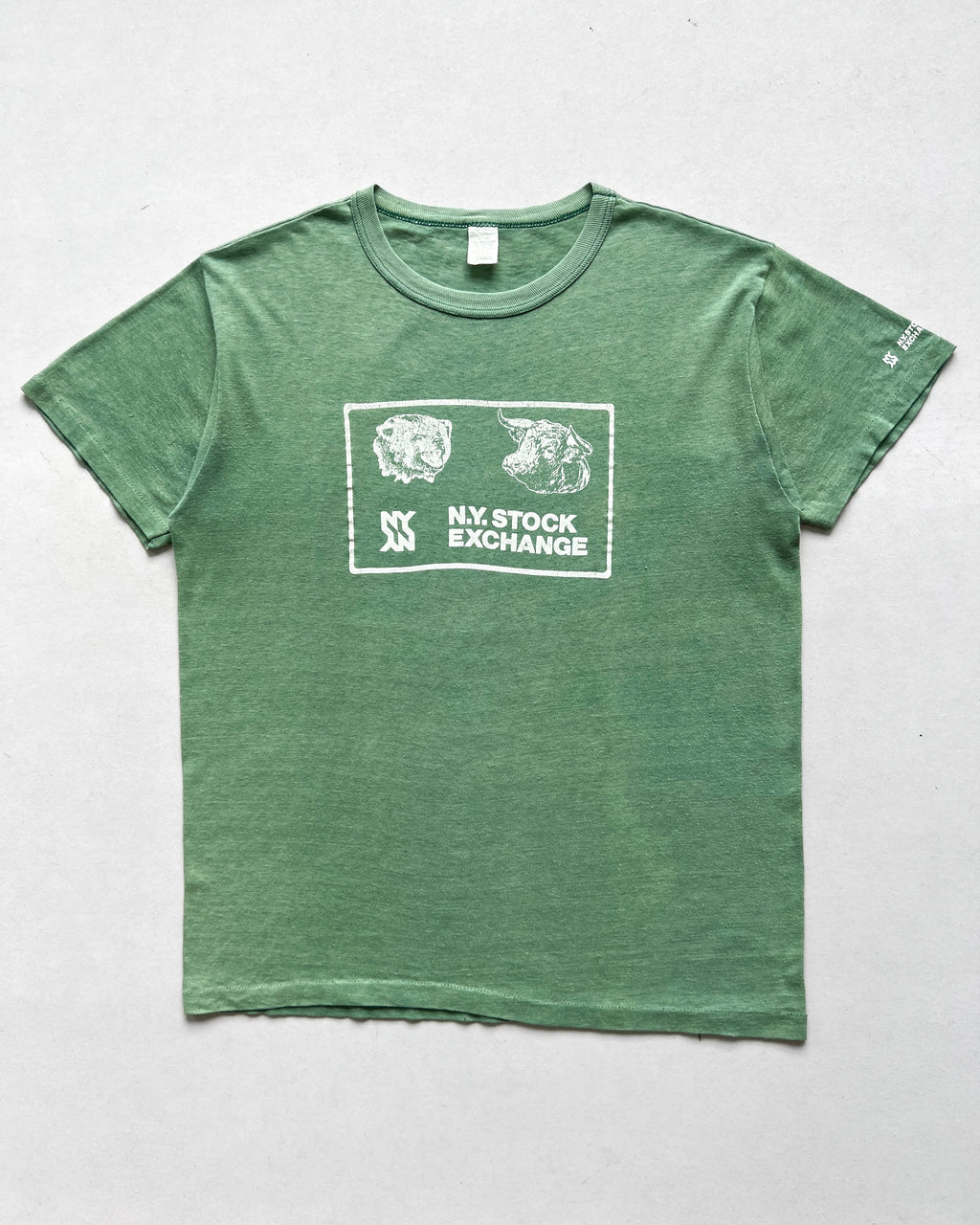 1970S 'N.Y. STOCK EXCHANGE' SINGLE STITCH TEE (L)