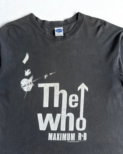 1990S FADED 'THE WHO MAXIMUM R&B' TEE (L)