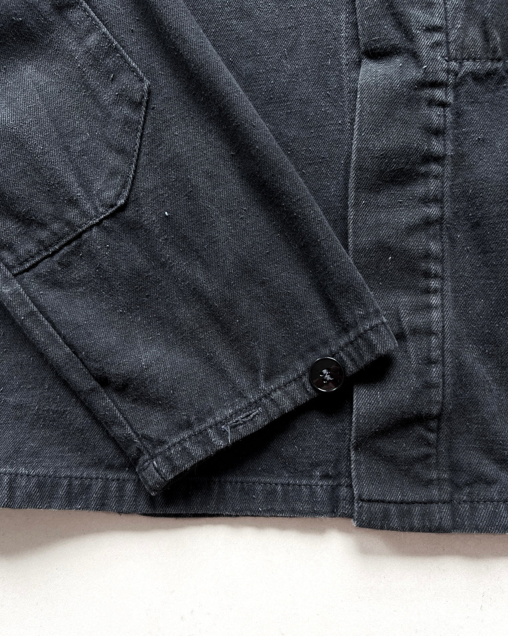 1960S GERMAN OLD COTTON WORK JACKET (L)