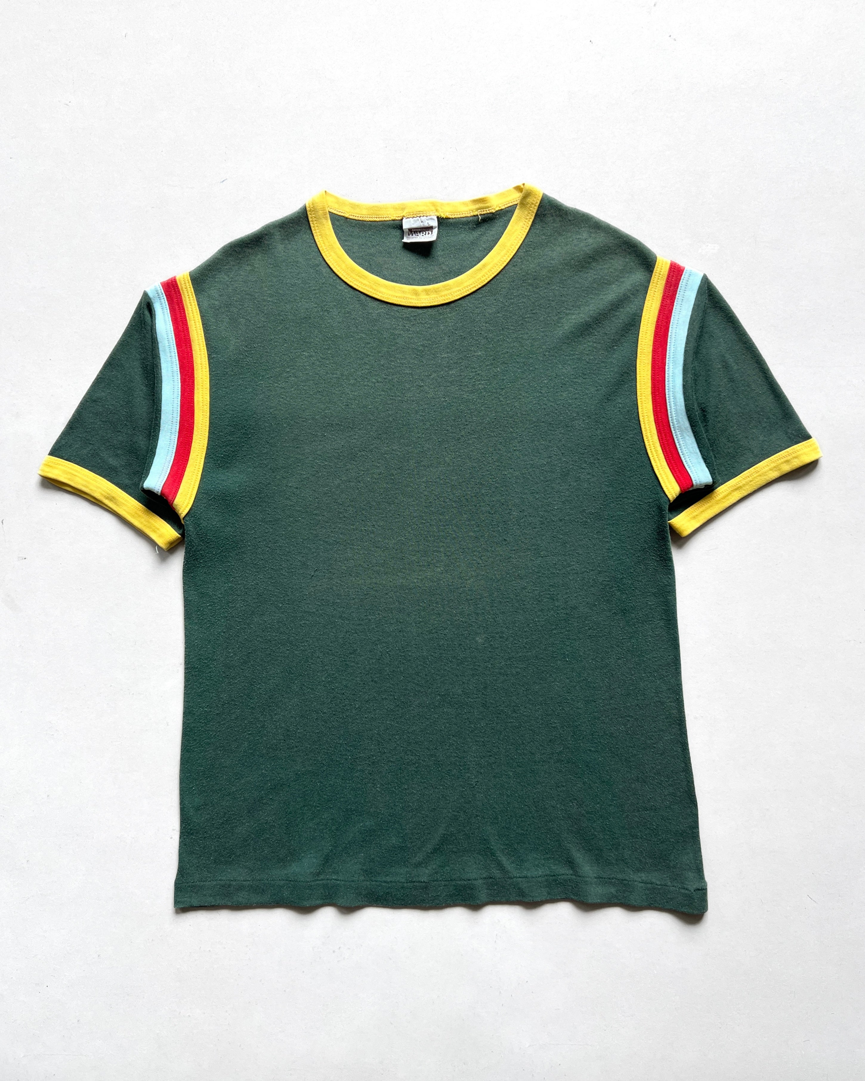 1970S MONTGOMERY WARD RINGER TEE (L)