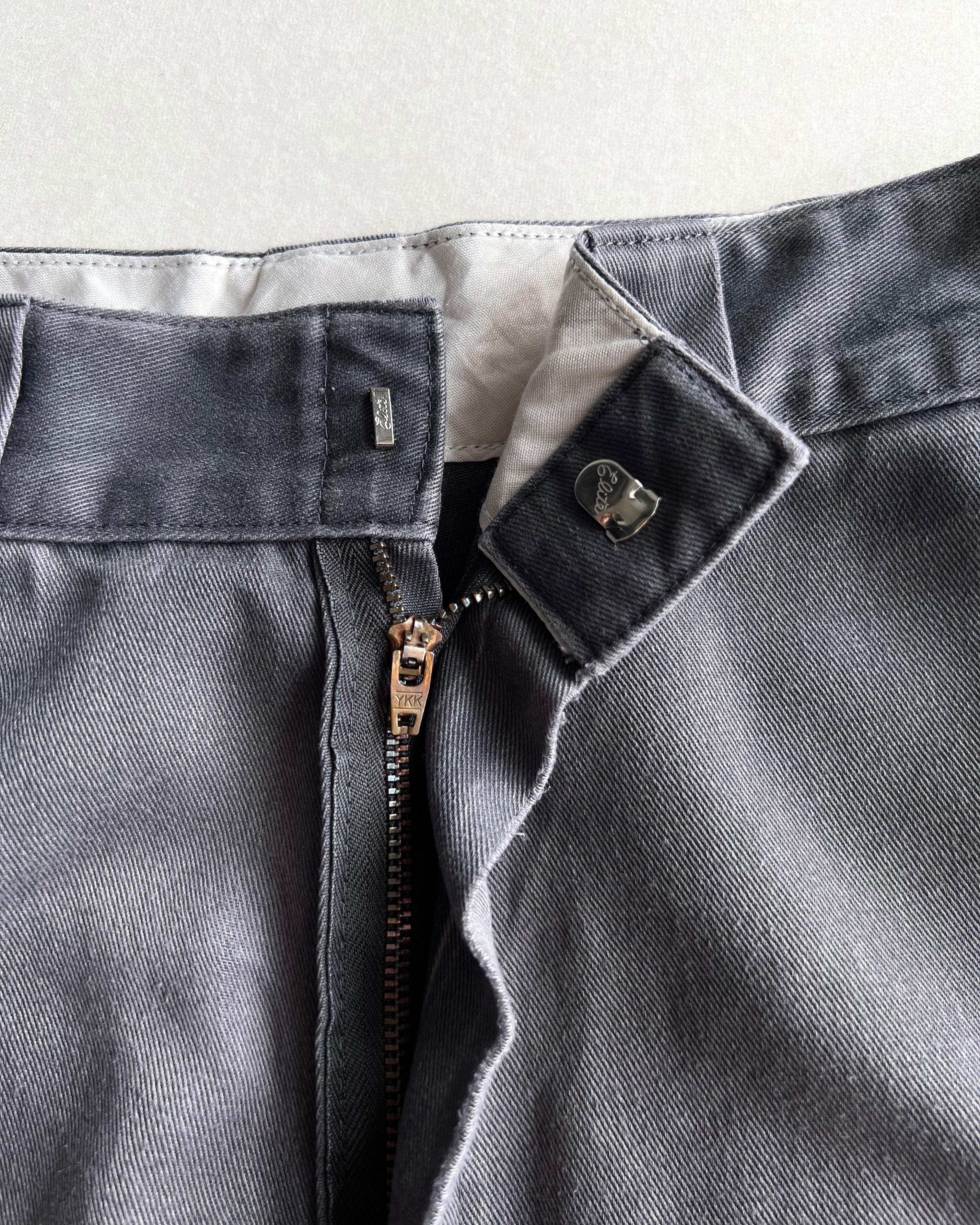 1990S FADED GREY DICKIES JORTS (31X00)