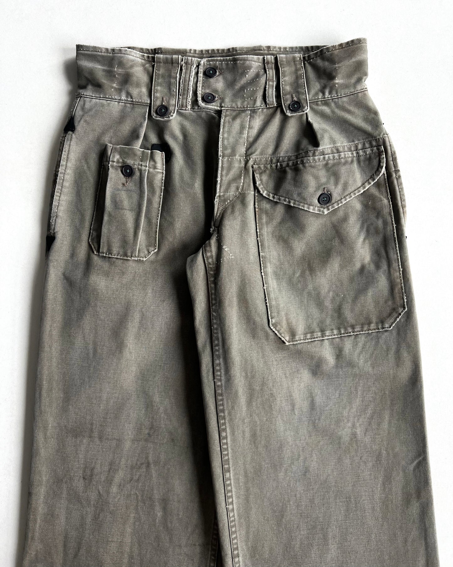 1990S RALPH LAUREN HEAVYWEIGHT BATTLEDRESS TROUSERS (30-34)