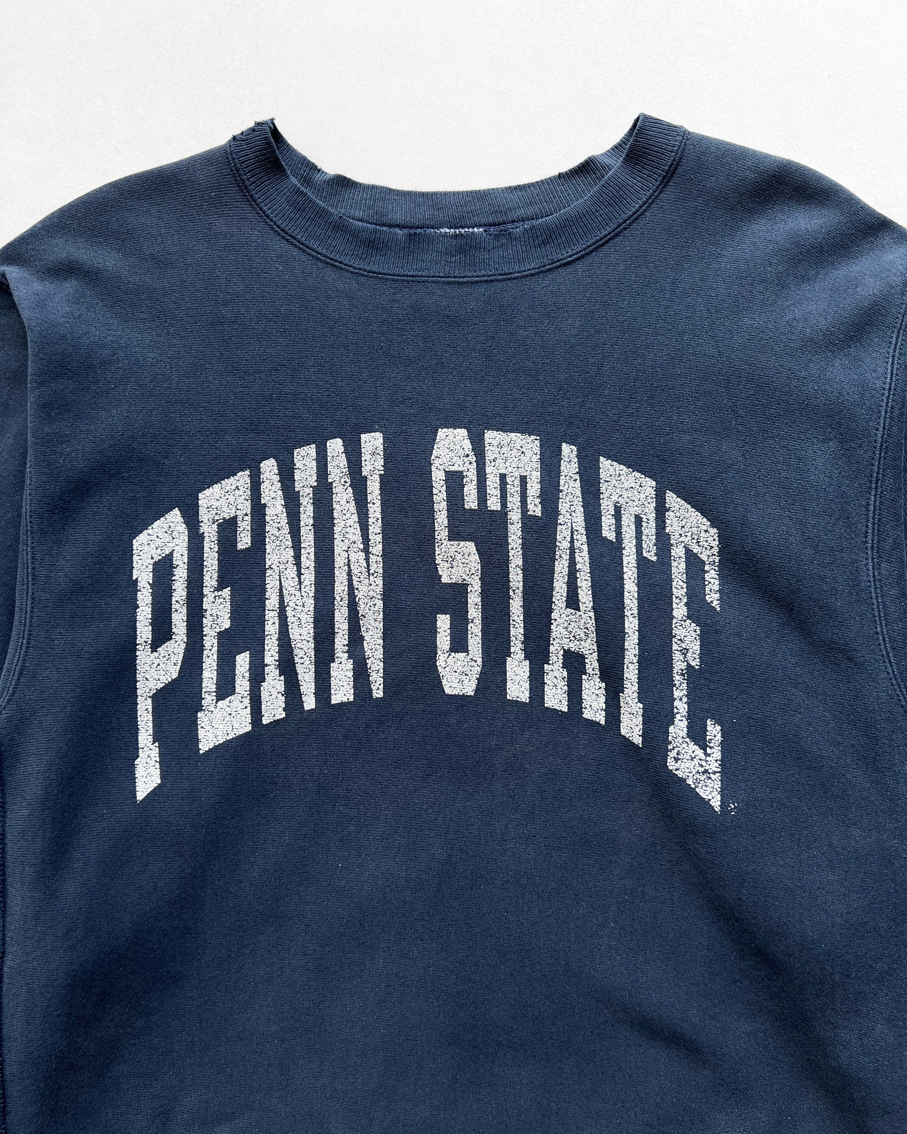 1990S CHAMPION 'PENN STATE' REVERSE WEAVE SWEATSHIRT (L)