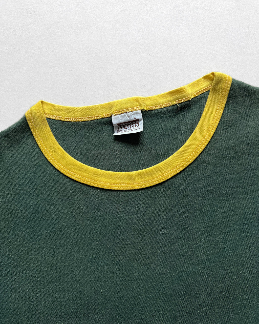 1970S MONTGOMERY WARD RINGER TEE (L)