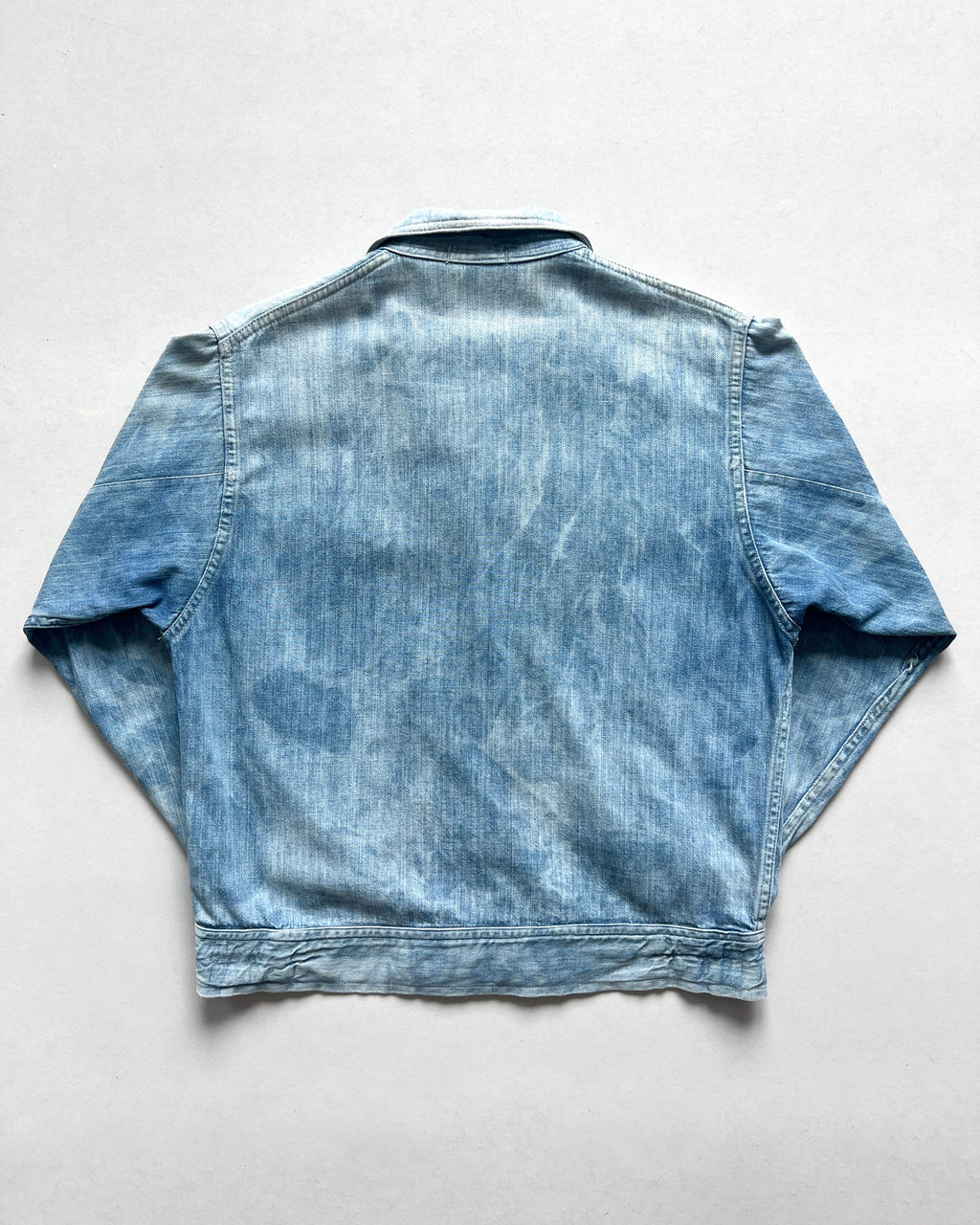 1950S FADED JAPANESE DENIM WORK JACKET (M)