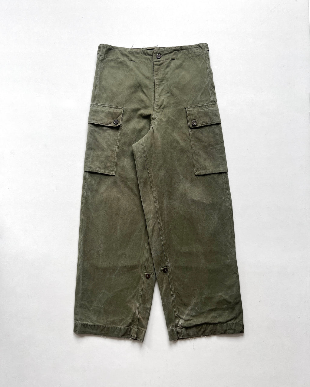 1950S DUTCH ARMY CARGO PANTS (30-34)