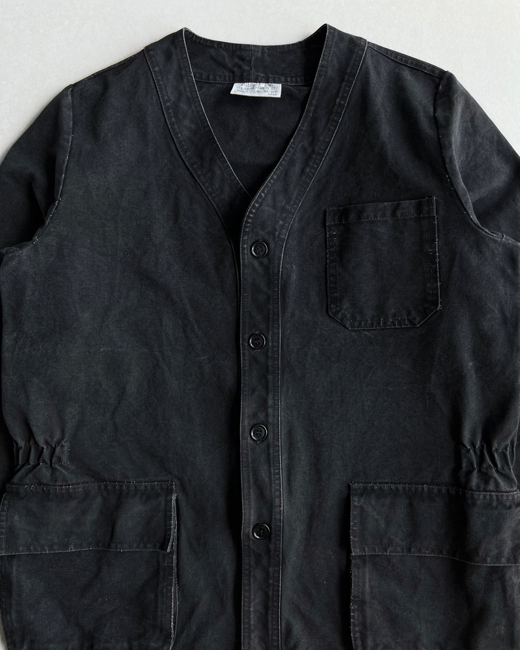 1986 BLACK EUROPE WORK CHORE JACKET (M)