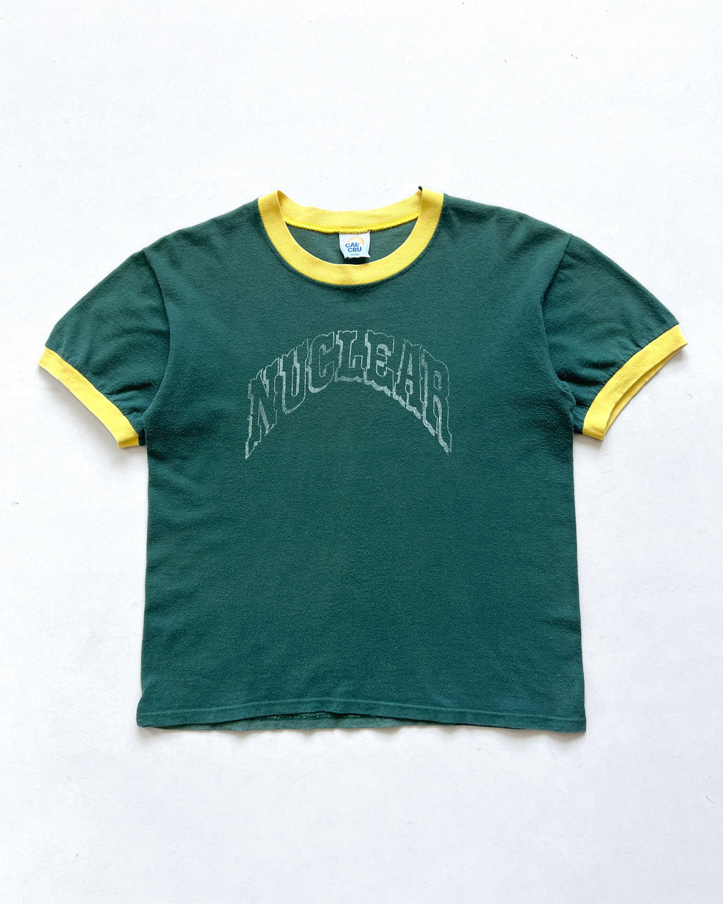1990S TWO-TONE 'NUCLEAR' RINGER TEE (S)