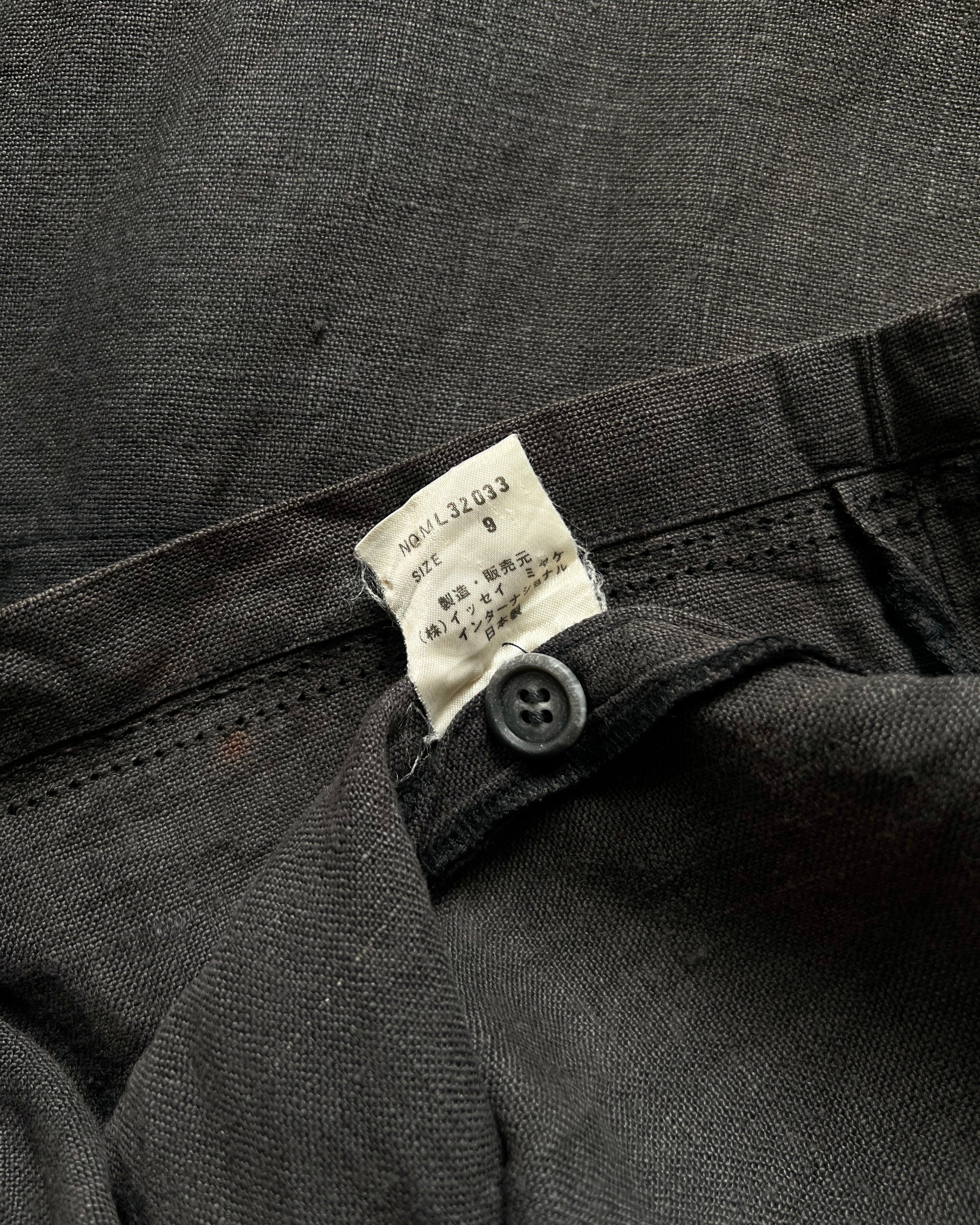 1970S ISSEY MIYAKE BOXY LINEN SHIRT/JACKET (9)