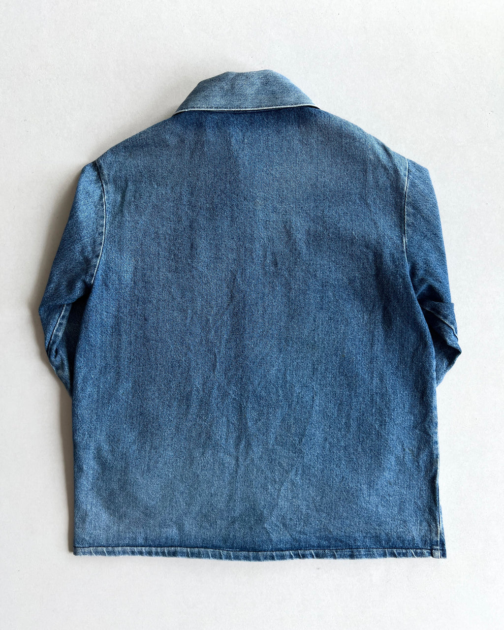 1970S FADED WASHED POINTER DENIM CHORE (M)