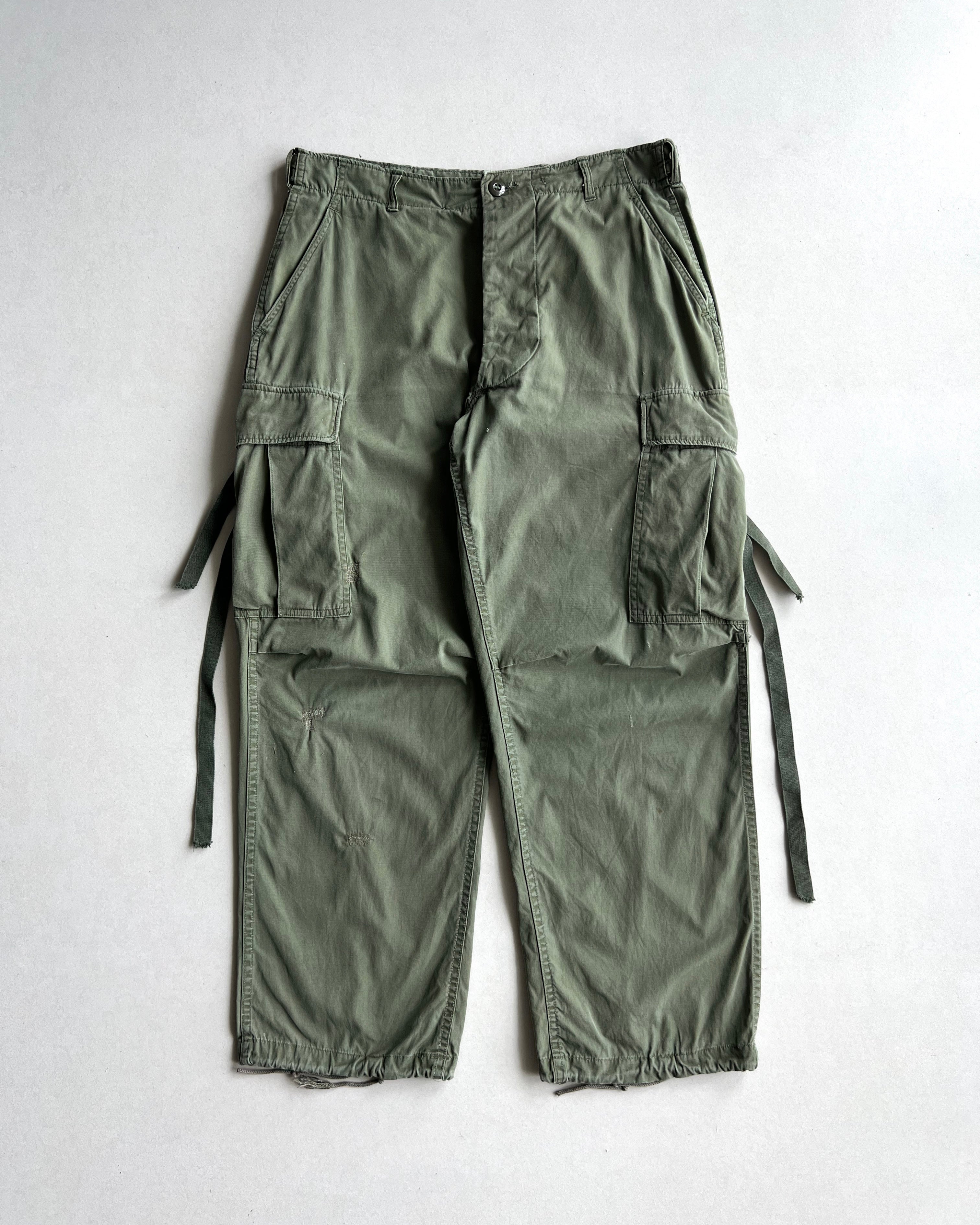 1960S POPLIN OG107 US ARMY JUNGLE CARGO (30-33)