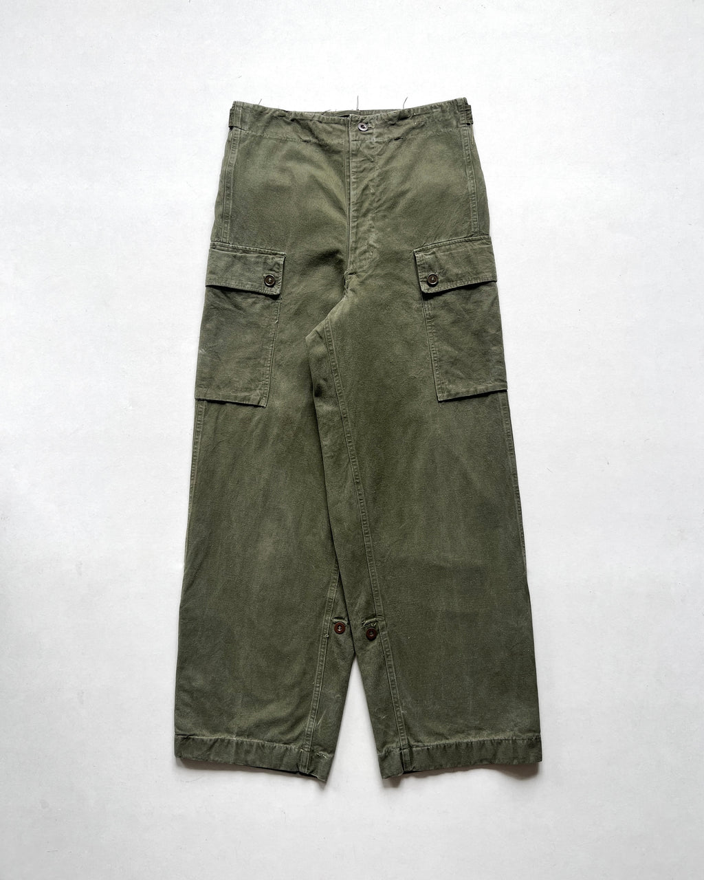 1950S DUTCH ARMY CARGO PANTS (28-32)