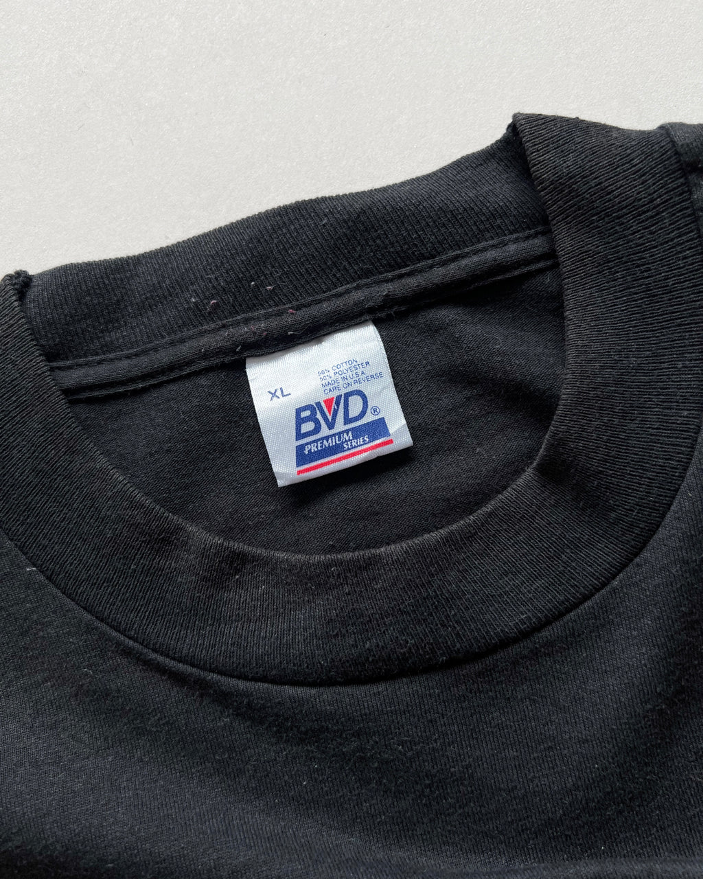 1990S BVD BLANK SINGLE STITCH POCKET TEE (XL)