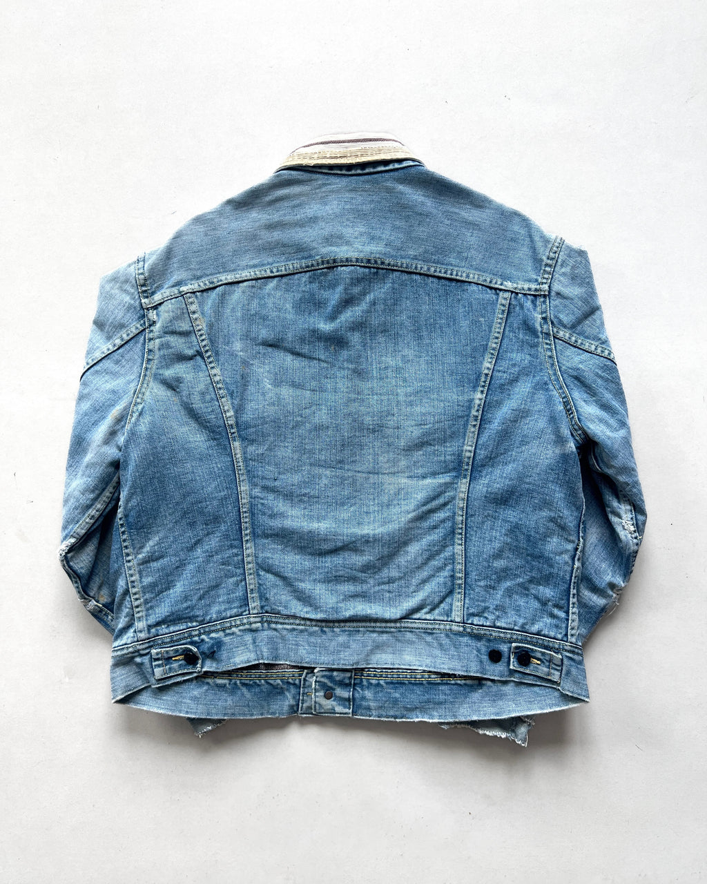 1960S LEE 101-LJ STORM RIDER DENIM JACKET (XL)