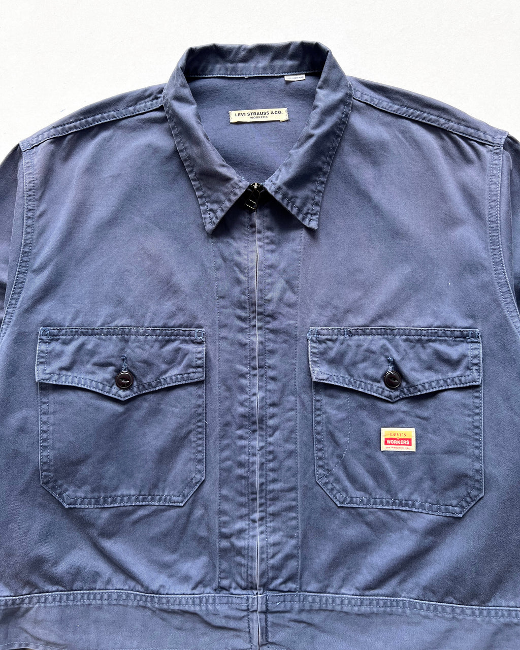 1990S LEVI'S DOUBLE POCKET WORKERS JACKET (XL)