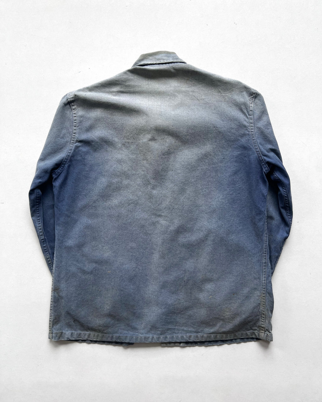 1970S SUN FADED FRENCH WORK JACKET (L)
