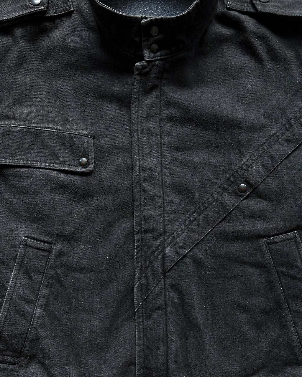 1980S JUN MEN CARGO BOMBER JACKET (M)