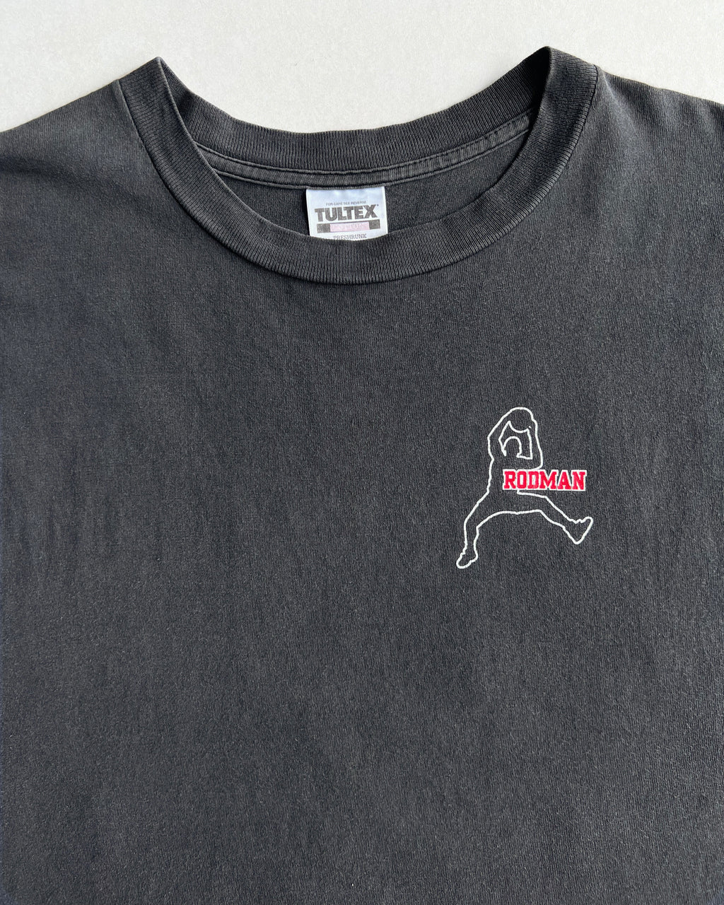 1990S 'DENNIS RODMAN 91' SINGLE STITCH SLEEVESLESS TEE (L)