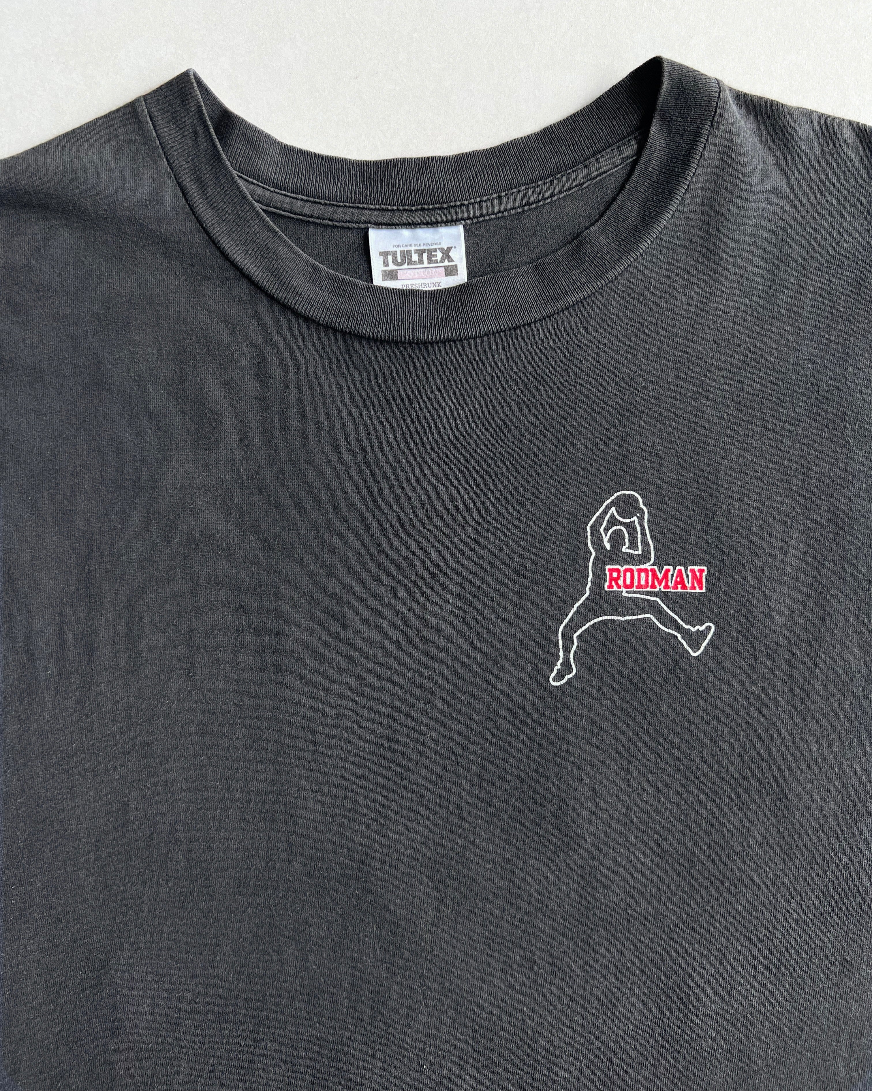 1990S 'DENNIS RODMAN 91' SINGLE STITCH SLEEVESLESS TEE (L)