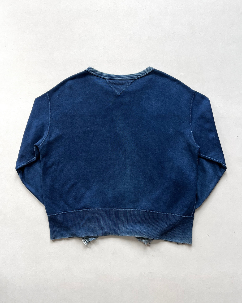 2000S FADED 'ALCOHOLIC' DOUBLE V SWEATSHIRT (L)