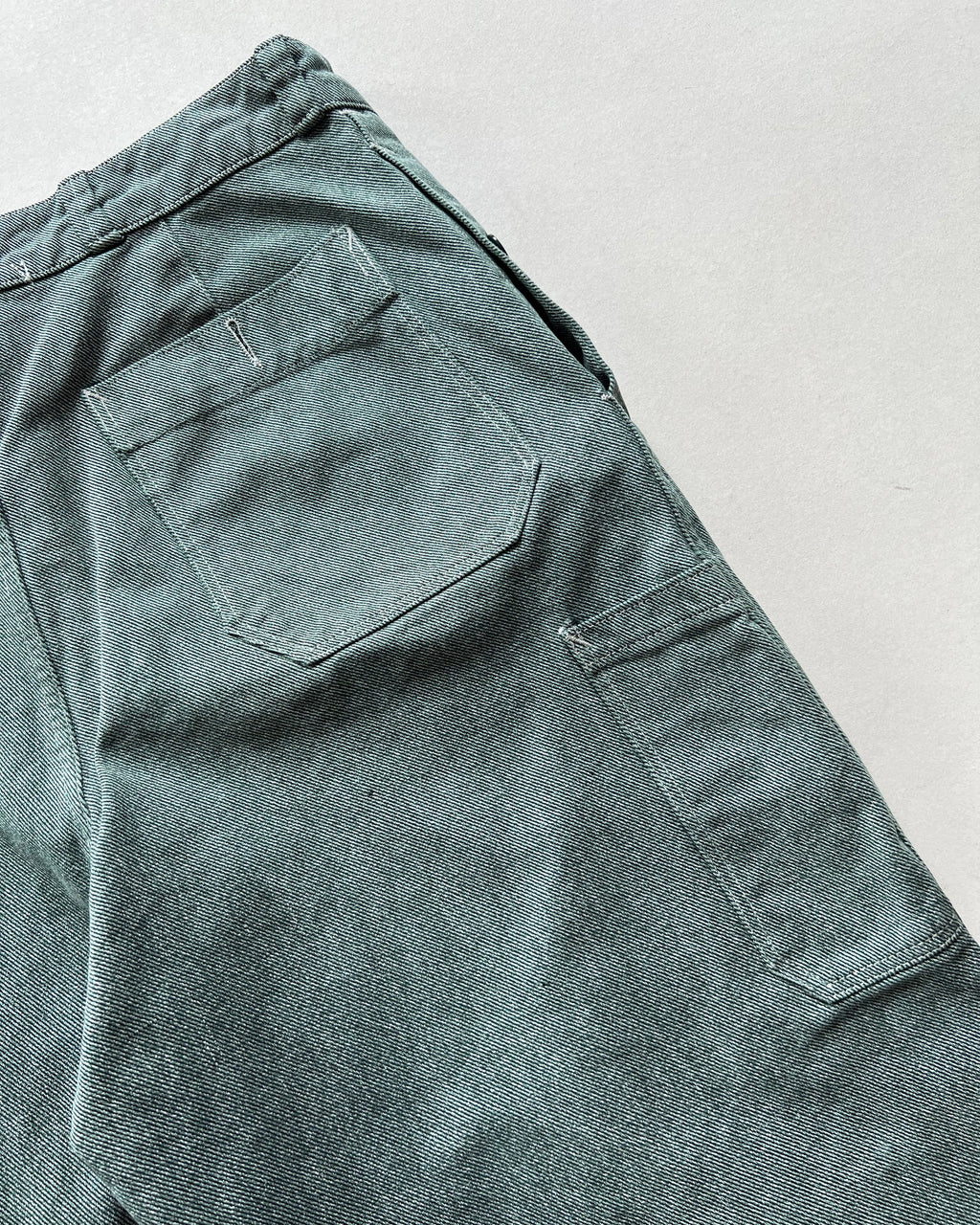 1970S SWISS SALT & PEPPER MILITARY PANTS (35)