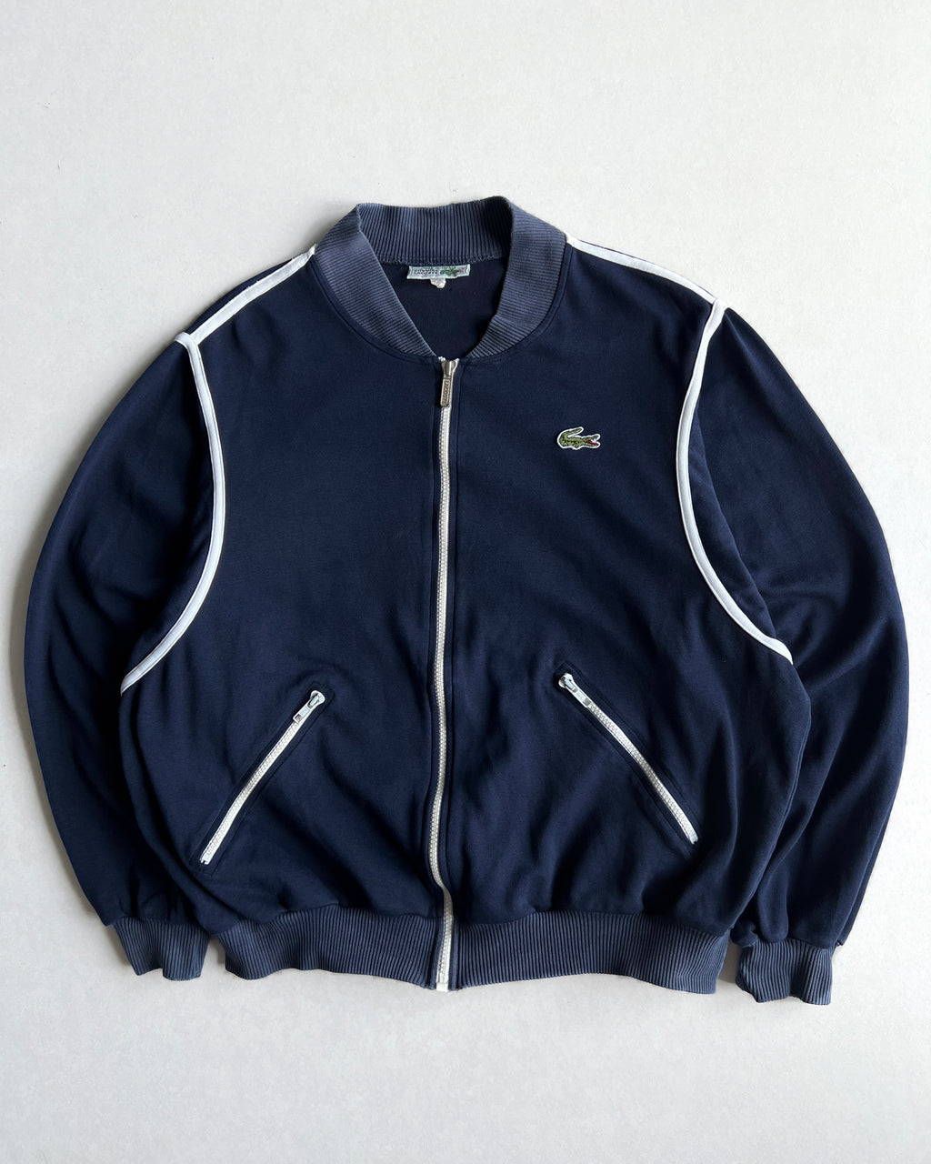 1980S LACOSTE ZIP-UP SPORTS JACKET (M/L)