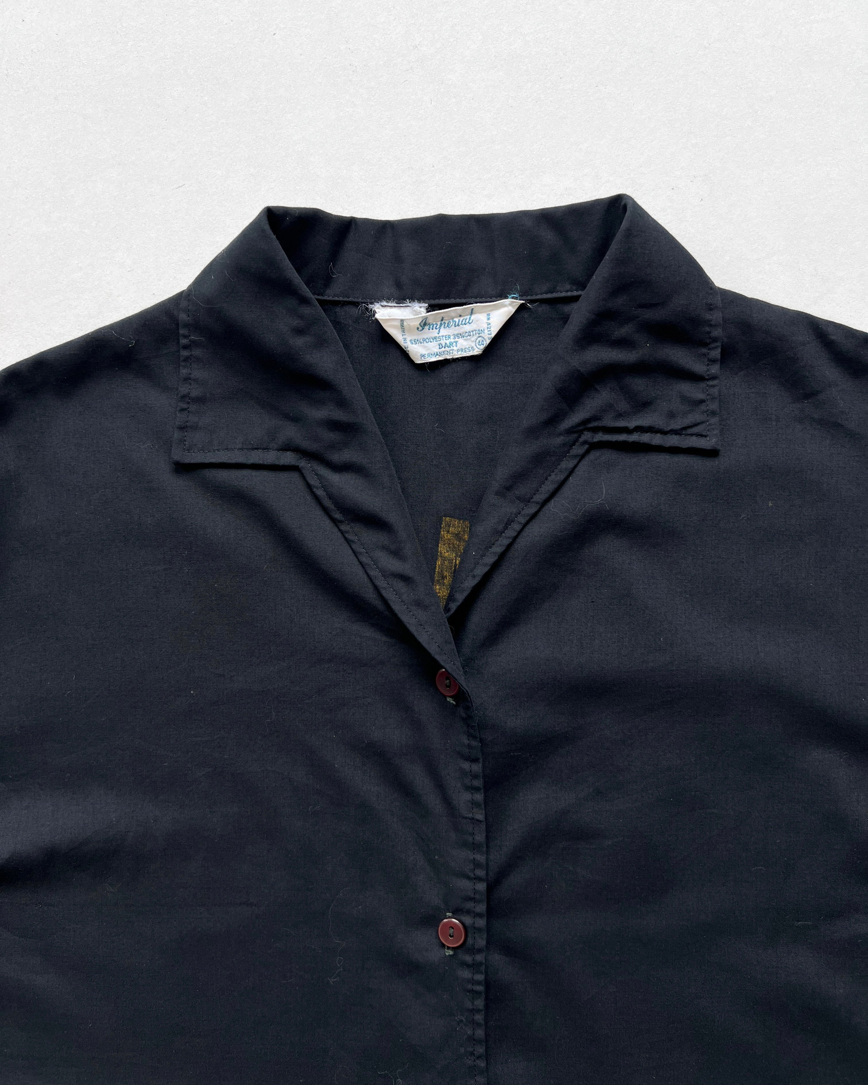 1970S IMPERIAL 'FOLSOM PRISON' BOWLING SHIRT (XL)