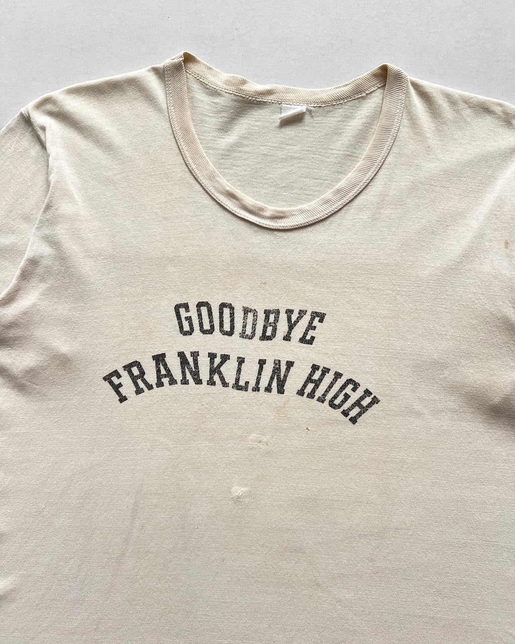 1960S 'GOODBYE FRANKLIN HIGH' SINGLE STITCH TEE (M)