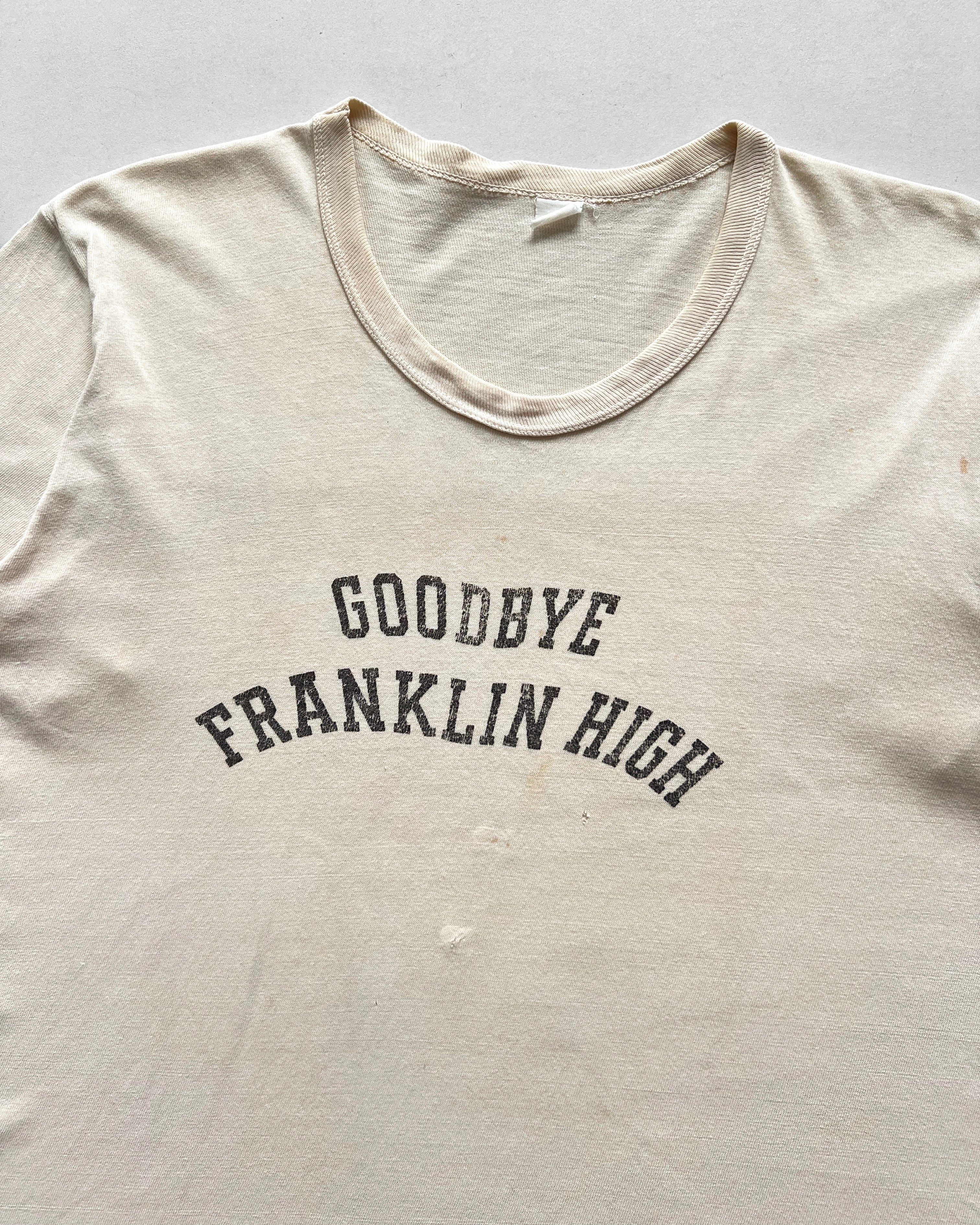 1960S 'GOODBYE FRANKLIN HIGH' SINGLE STITCH TEE (M)