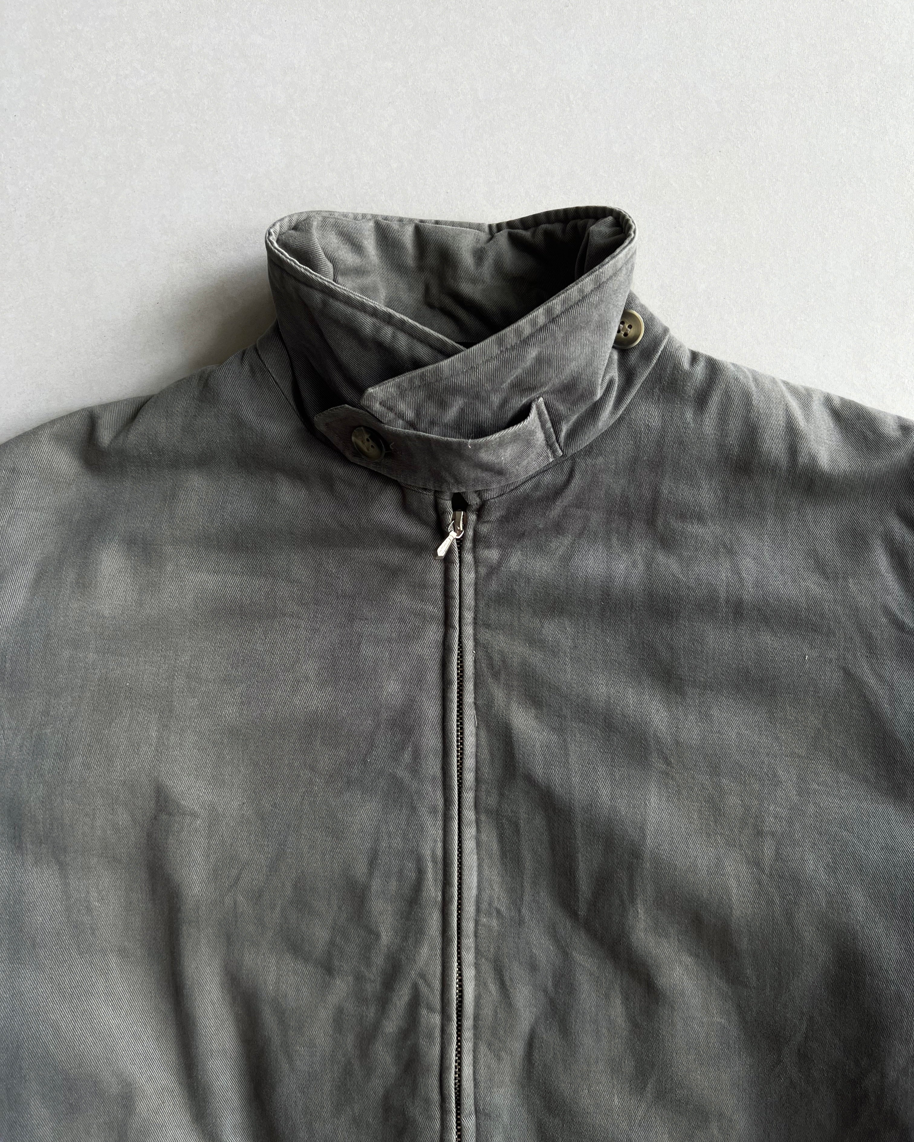 1990S FADED GREY AGNES B. WORK JACKET (L)
