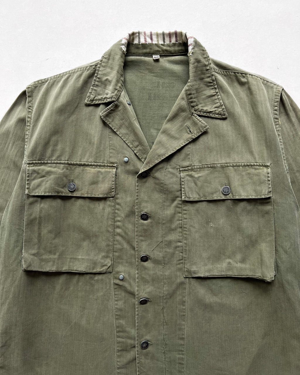 1940S WWII US ARMY 13 STARS M43 HBT JACKET (40R)