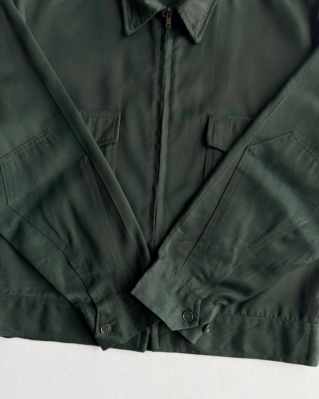 1960S MR.2PLY EMERALD GREEN WORK JACKET (L)