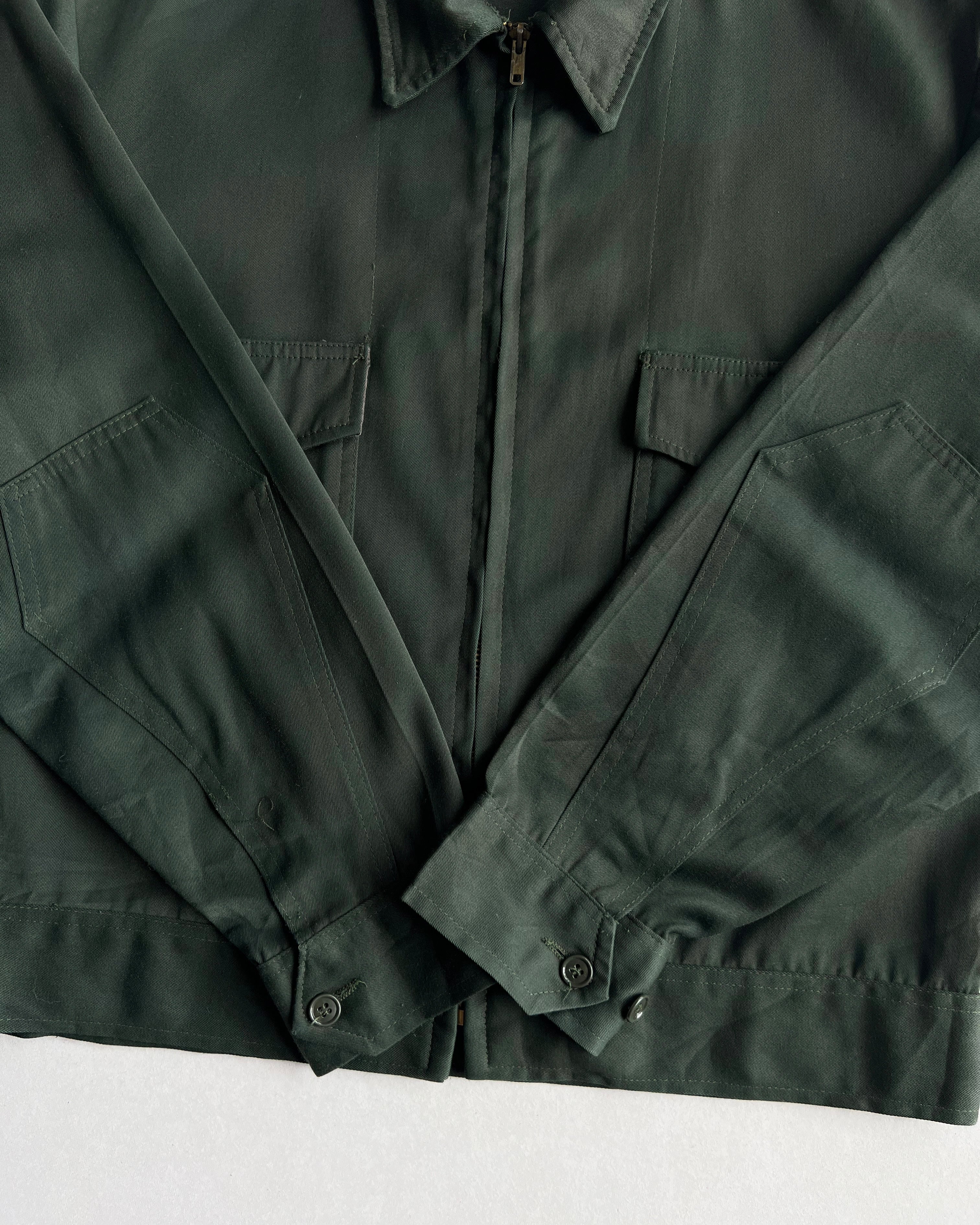 1960S MR.2PLY EMERALD GREEN WORK JACKET (L)