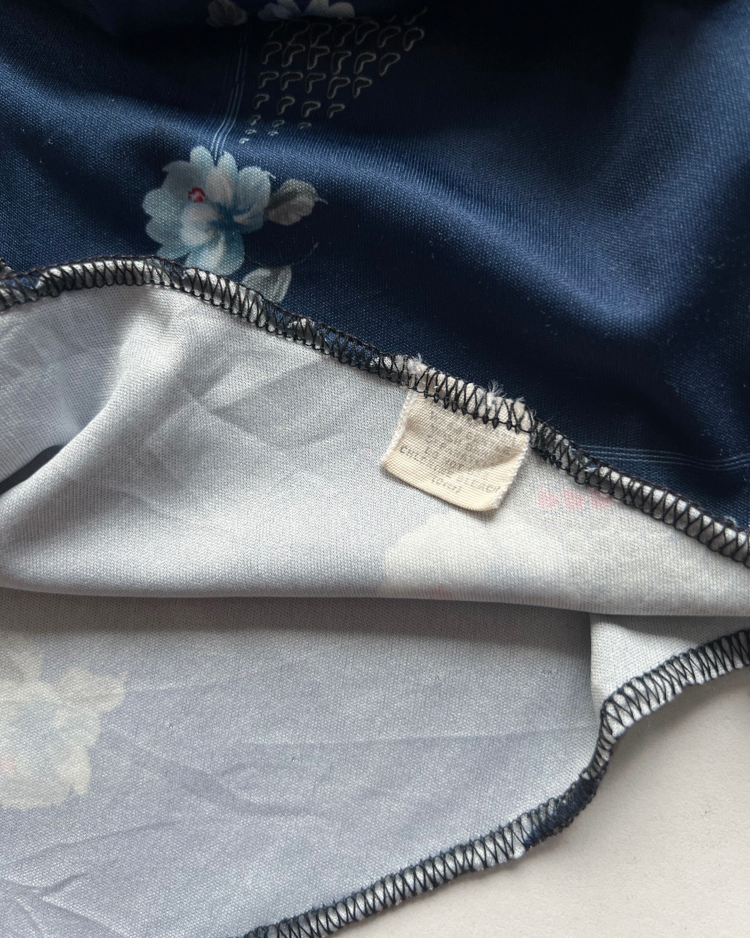 1960S H BAR C RANCHWEAR FLORAL SHIRT (L)