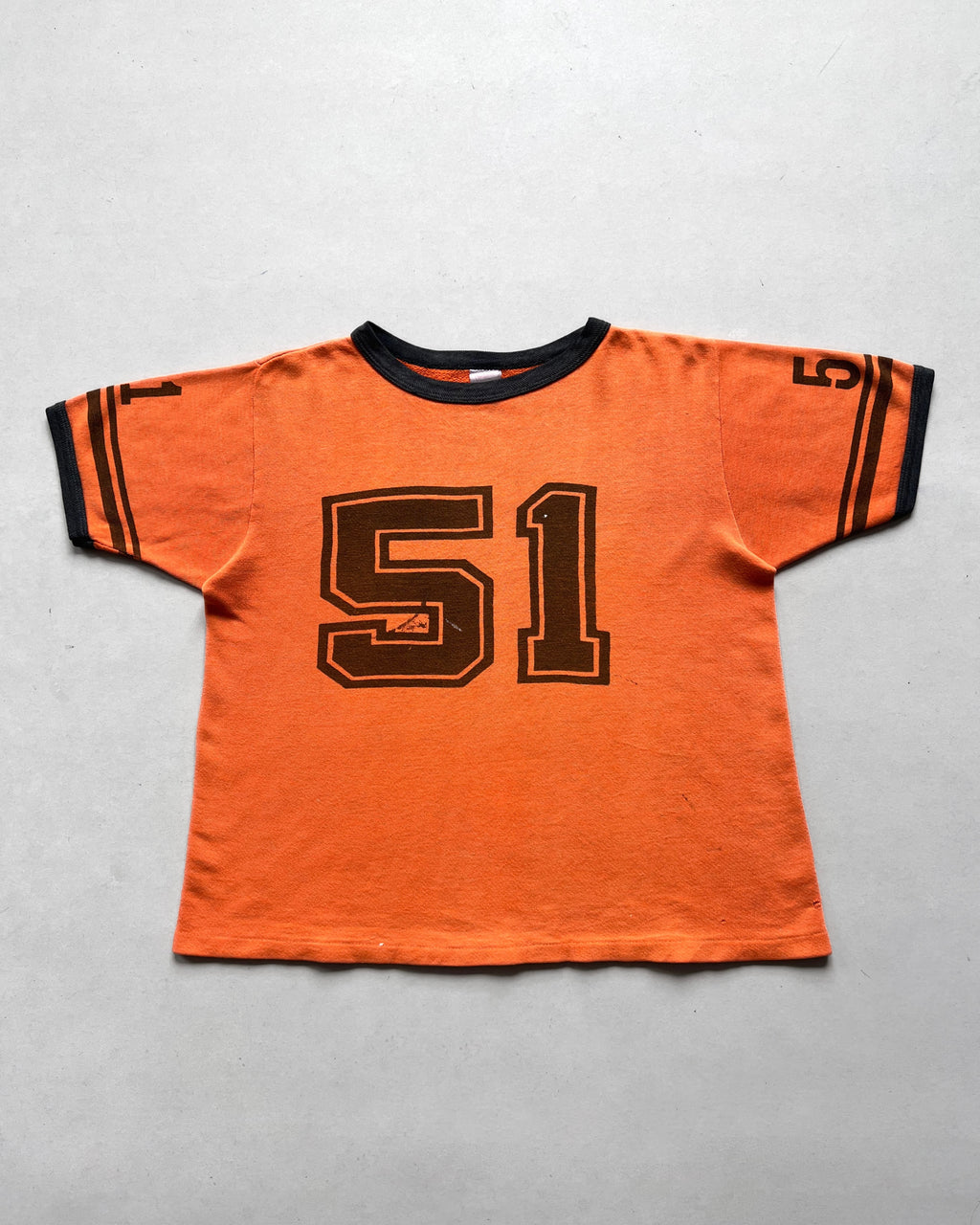 1970S '51' COLLEGIATE SPORTSWEAR KNIT TEE (M)