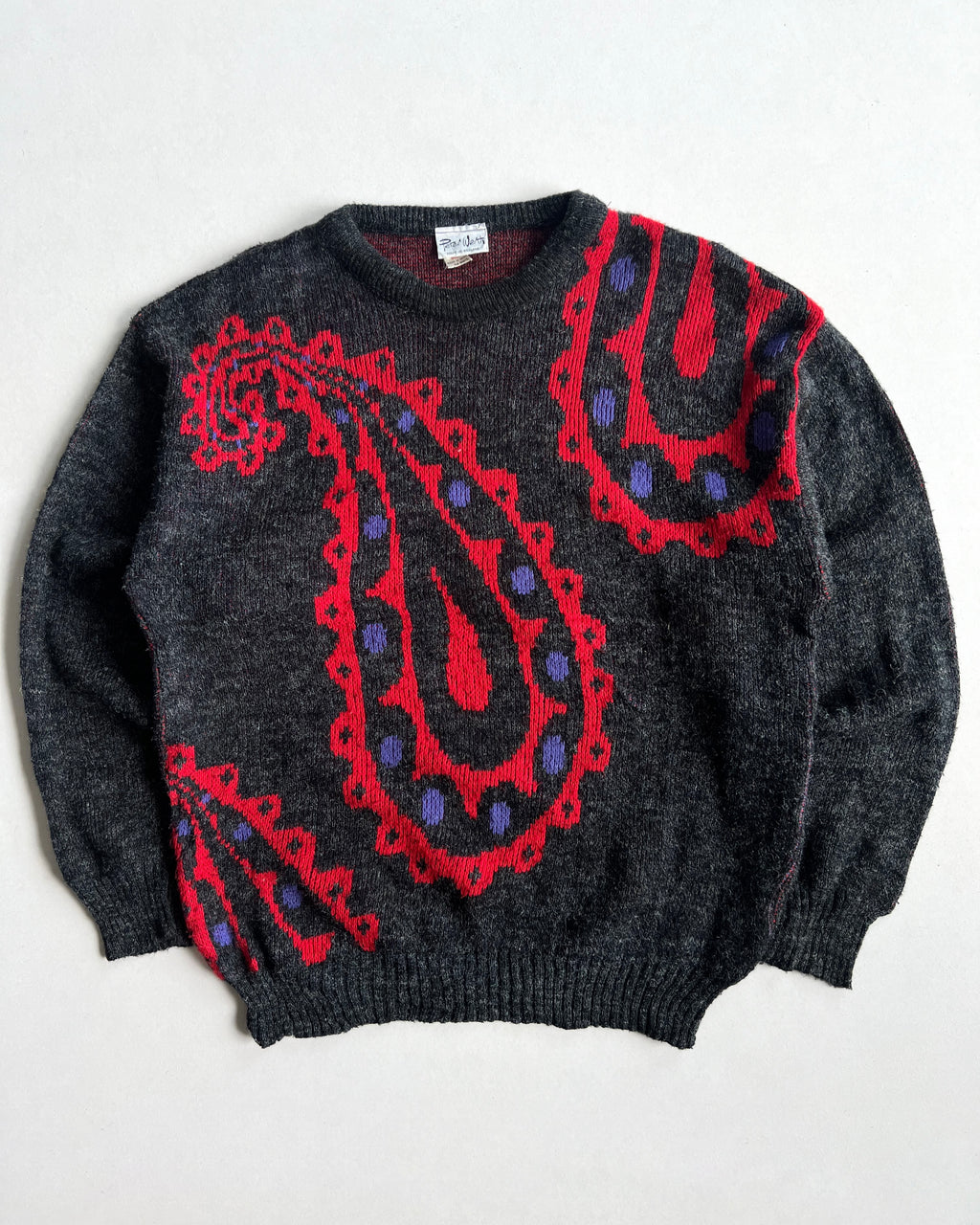 1980S PETER WERTH ACRYLYC KNIT SWEATER (M)