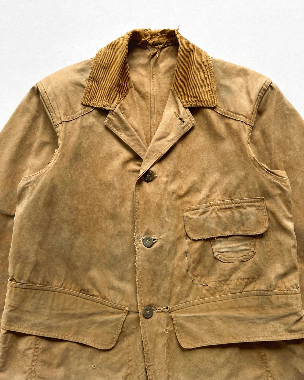 1920S REDHEAD CANVAS HUNTING JACKET (L)