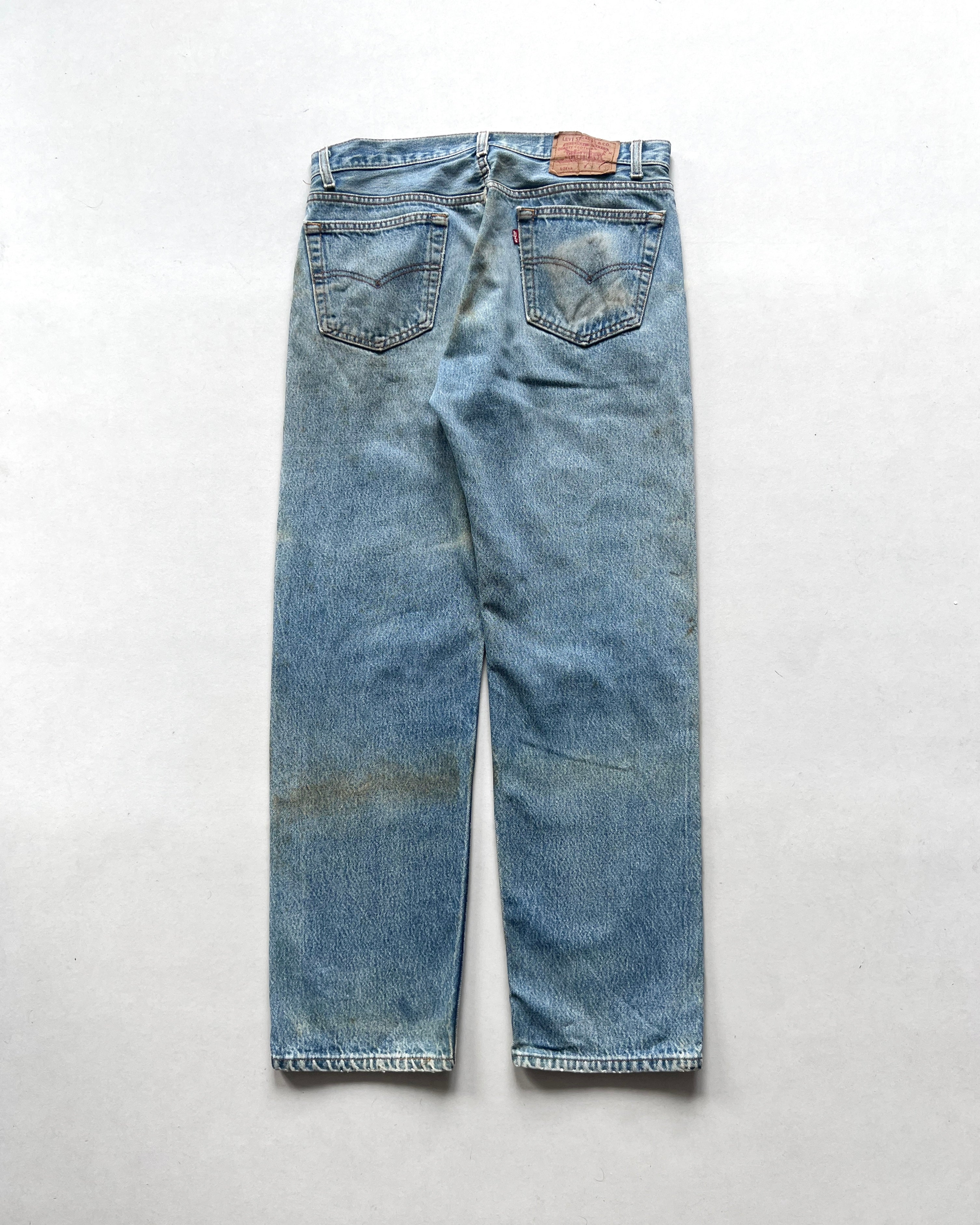 1990S DISTRESSED LEVI'S 501 JEANS (33)