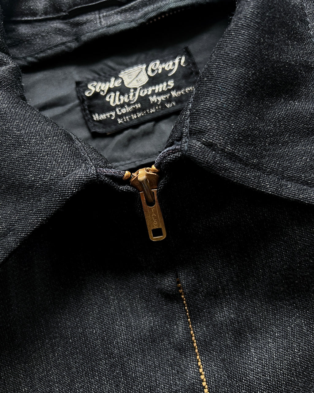 1950S SALT & PEPPER DOUBLE POCKET JACKET (M/L)