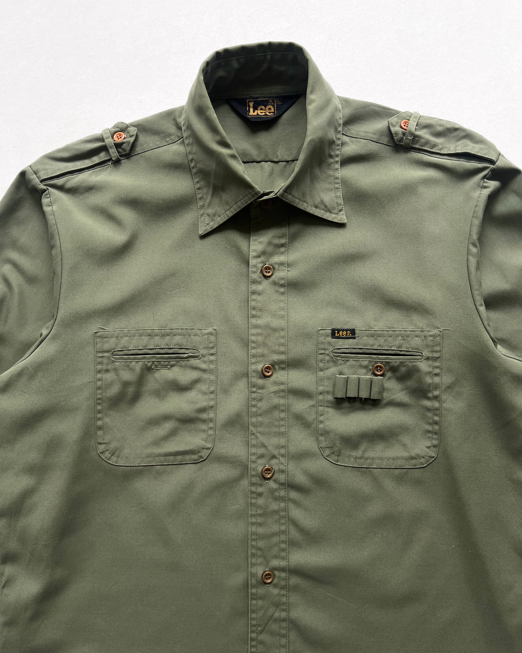 1970S LEE MILITARY CARGO SHIRT (L)
