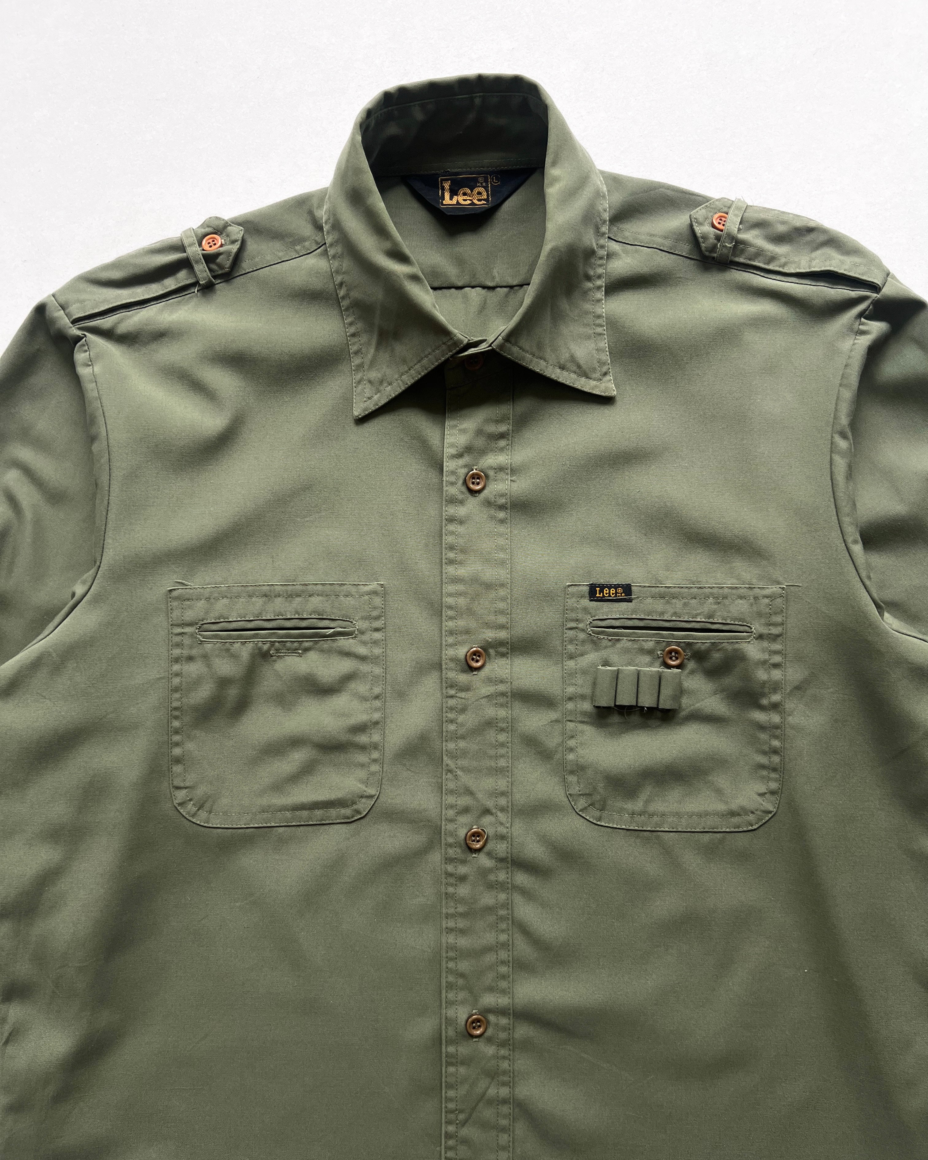 1970S LEE MILITARY CARGO SHIRT (L)